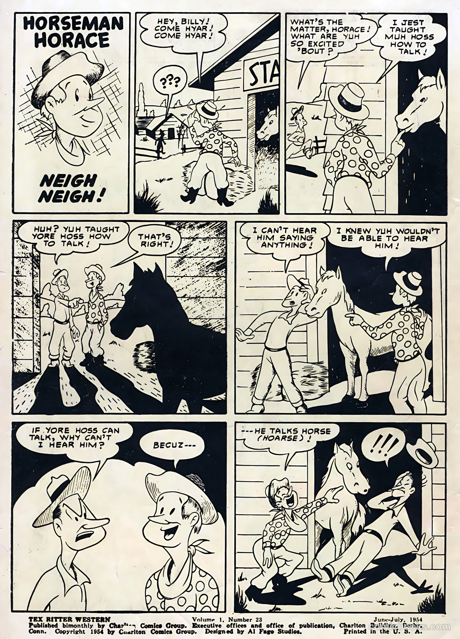 Tex Ritter Western #23 — page 2 of 36