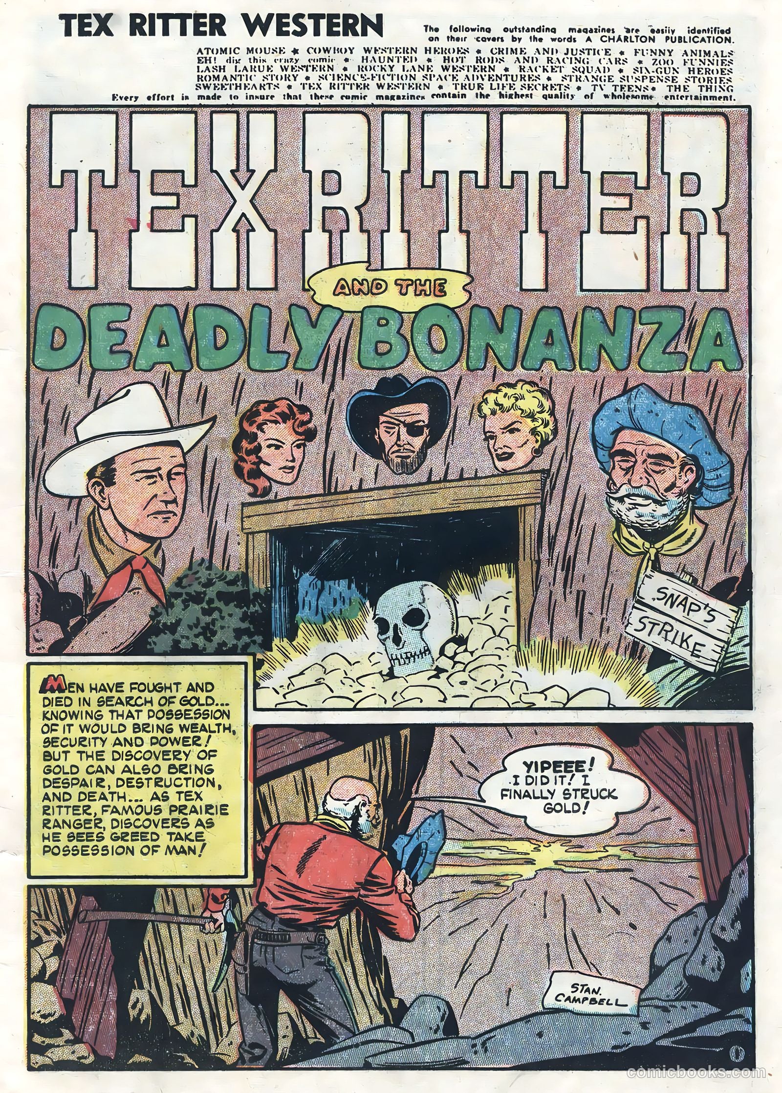 Tex Ritter Western #23 — page 3 of 36