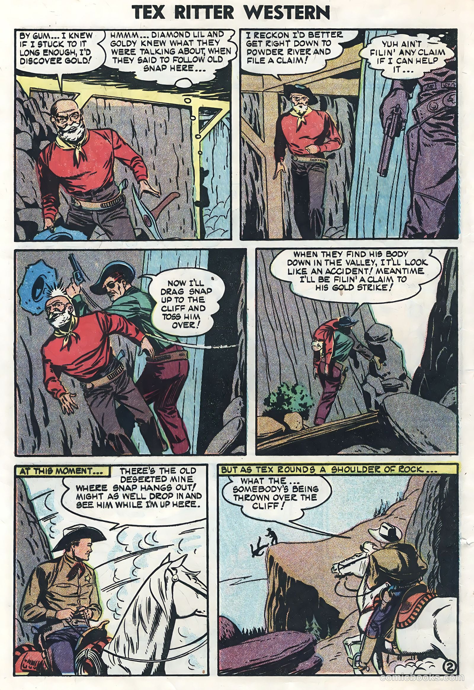 Tex Ritter Western #23 — page 4 of 36