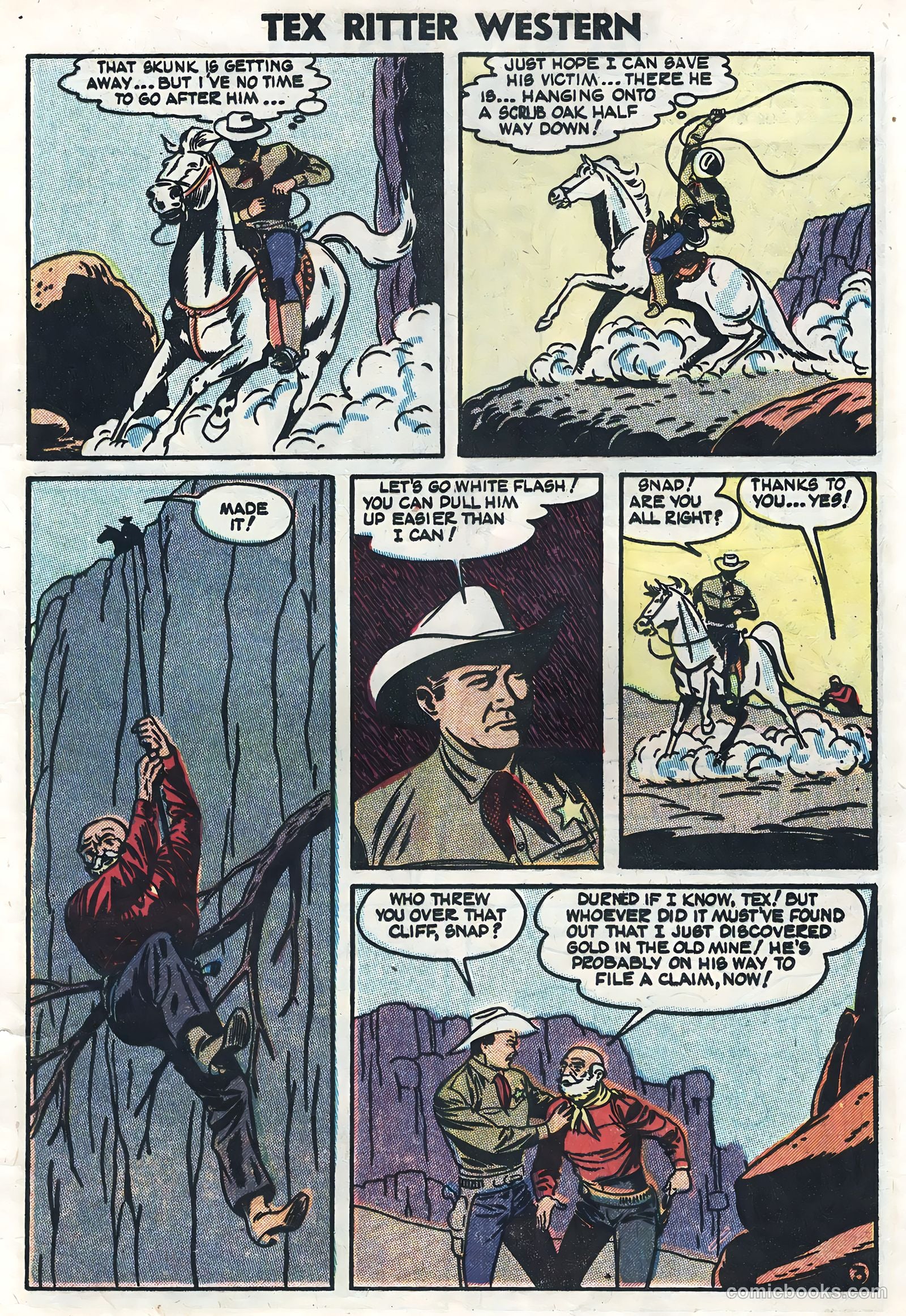 Tex Ritter Western #23 — page 5 of 36