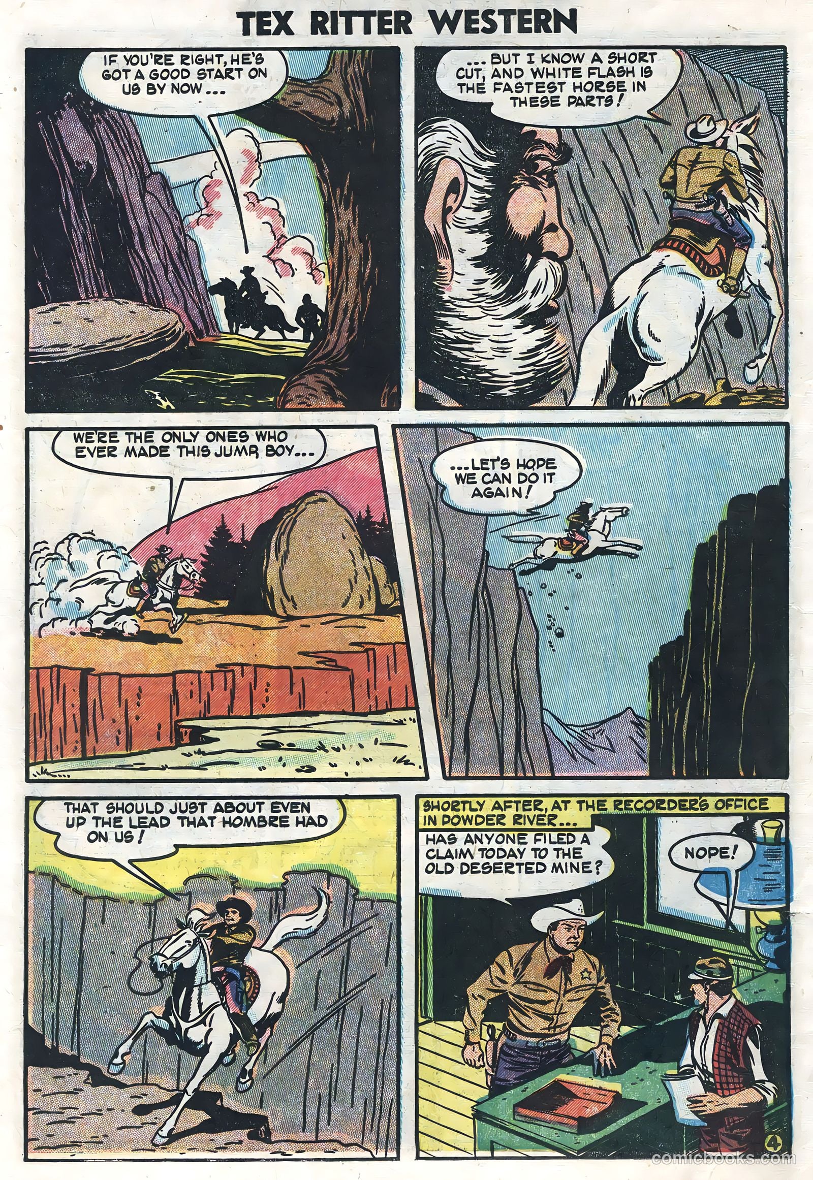 Tex Ritter Western #23 — page 6 of 36