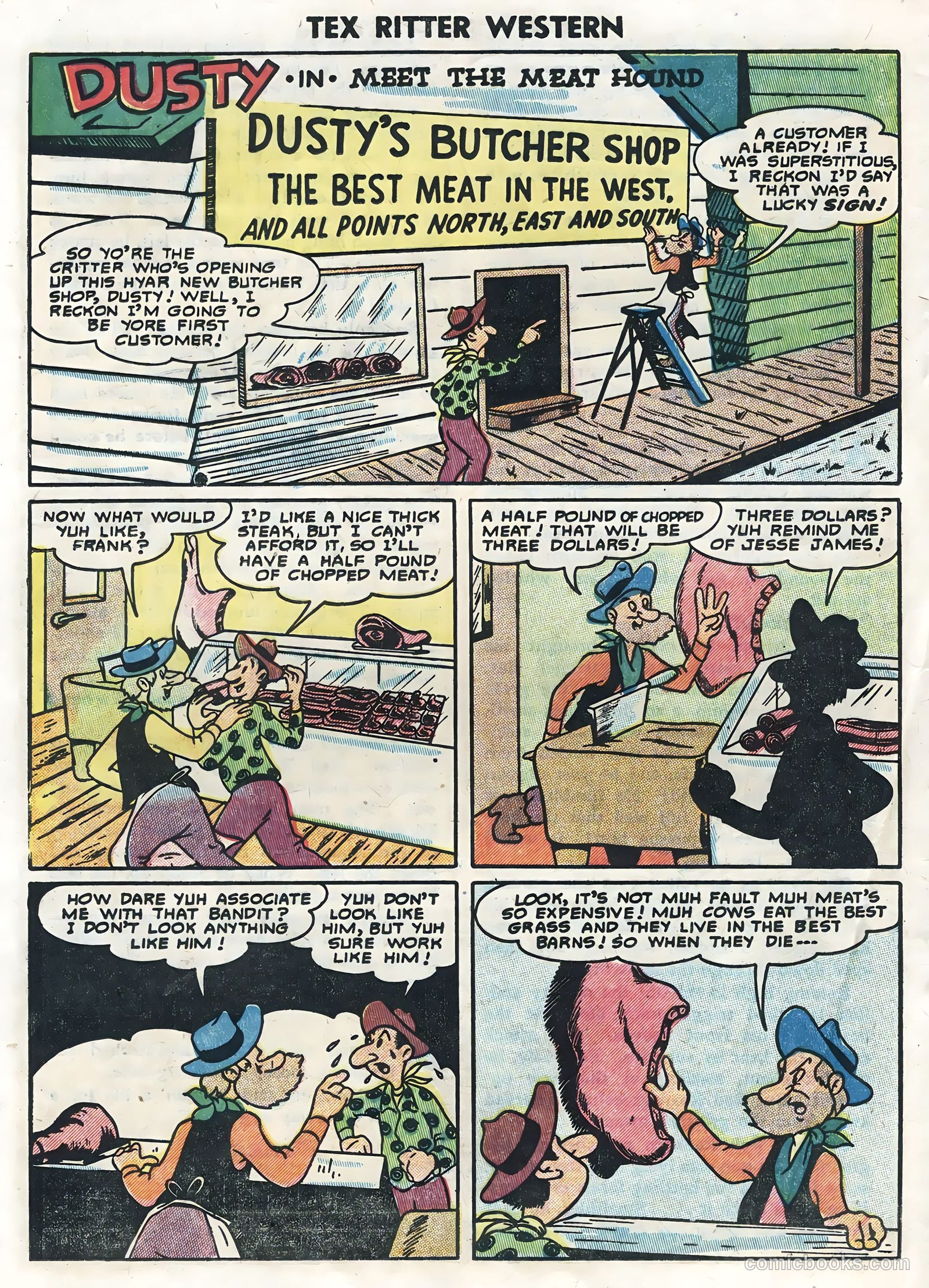 Tex Ritter Western #23 — page 20 of 36