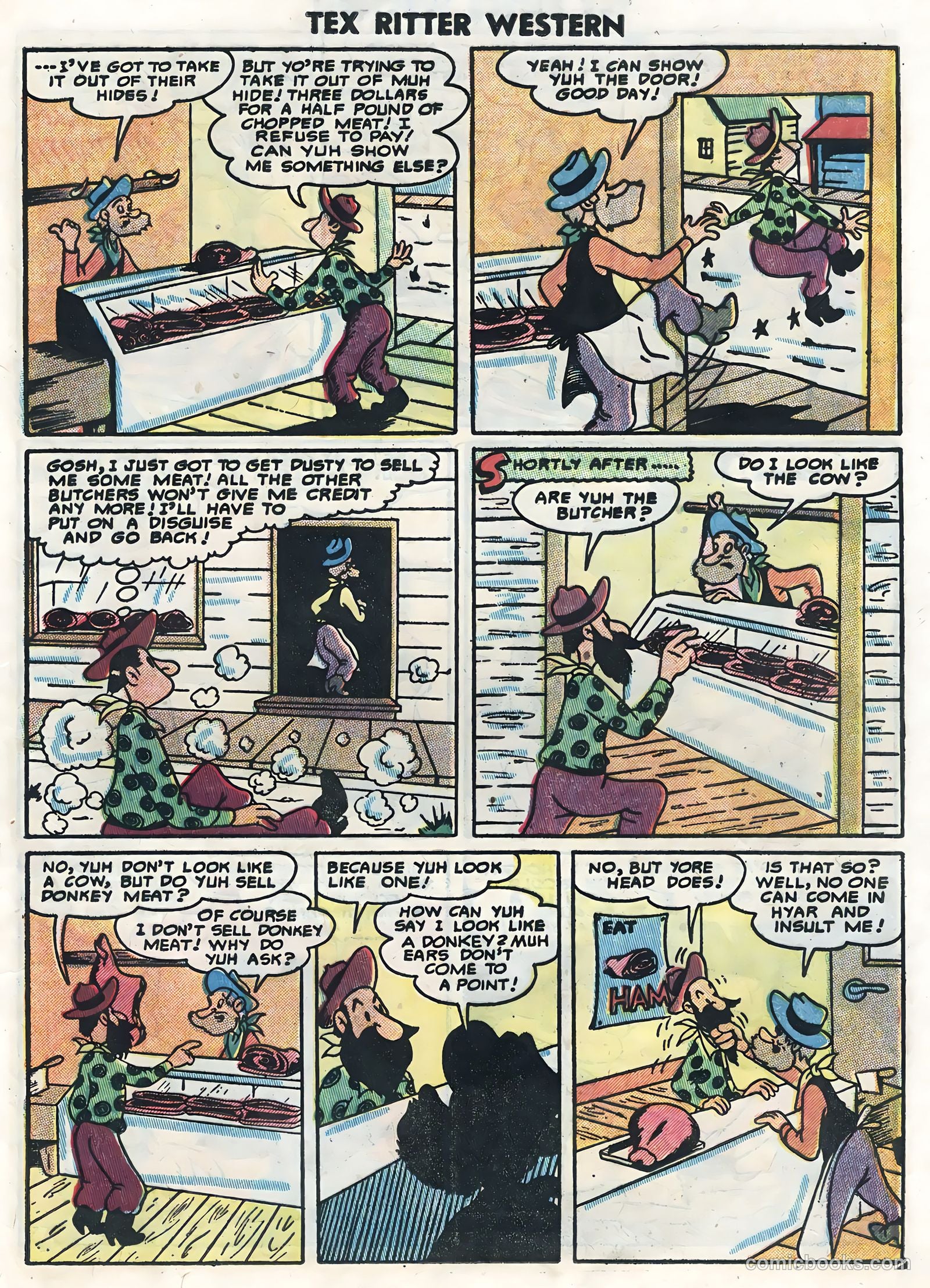 Tex Ritter Western #23 — page 21 of 36