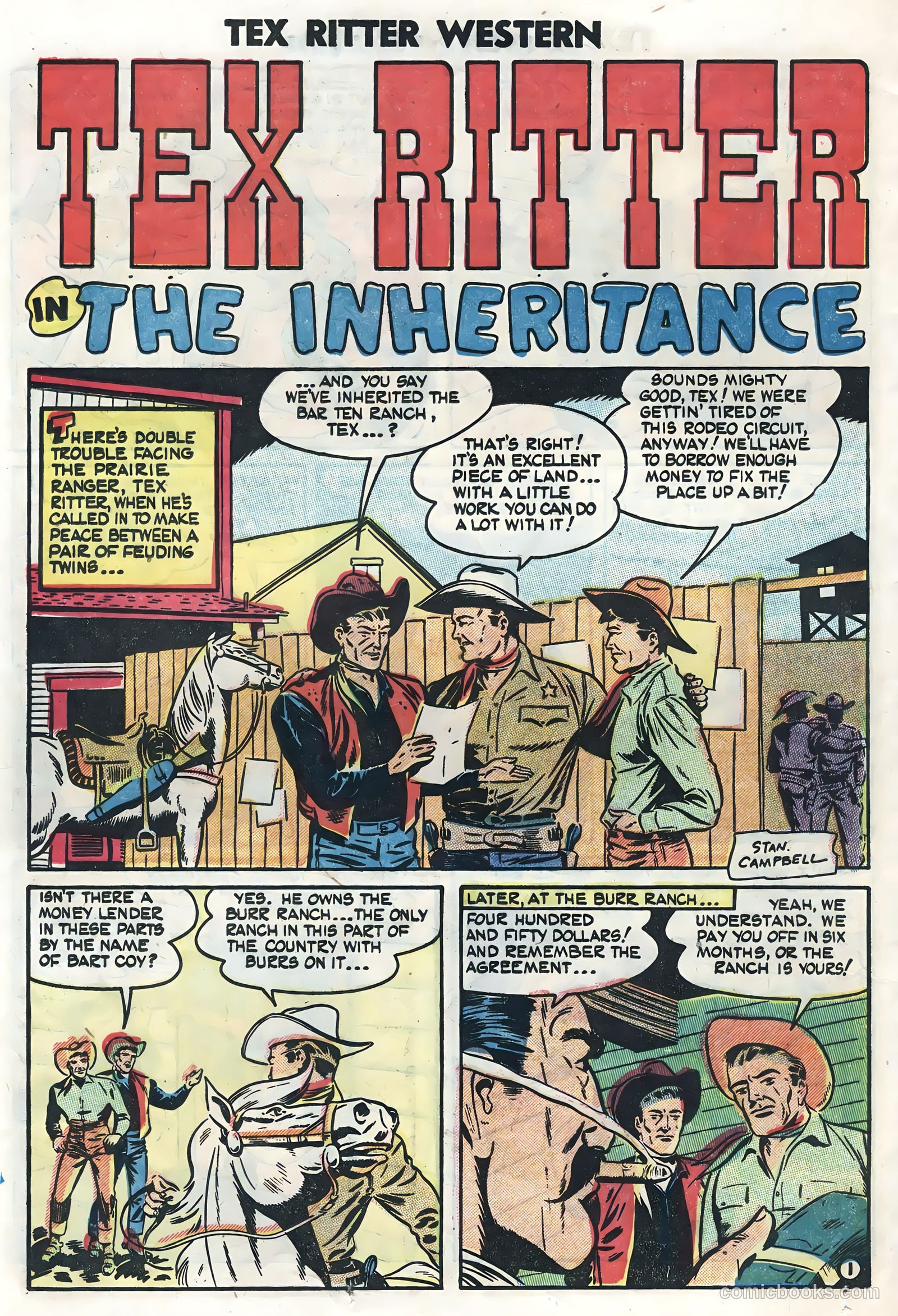 Tex Ritter Western #23 — page 24 of 36