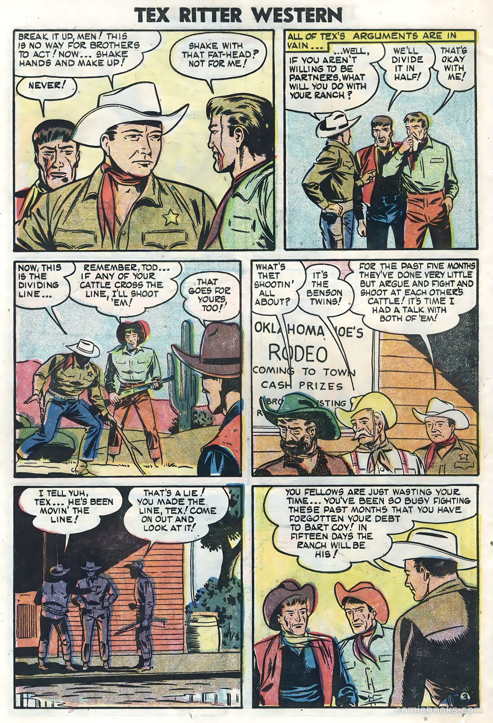 Tex Ritter Western #23 — page 26 of 36