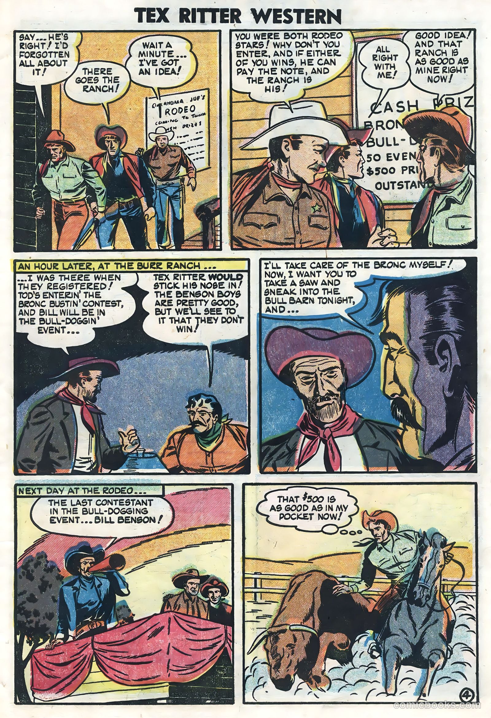 Tex Ritter Western #23 — page 27 of 36