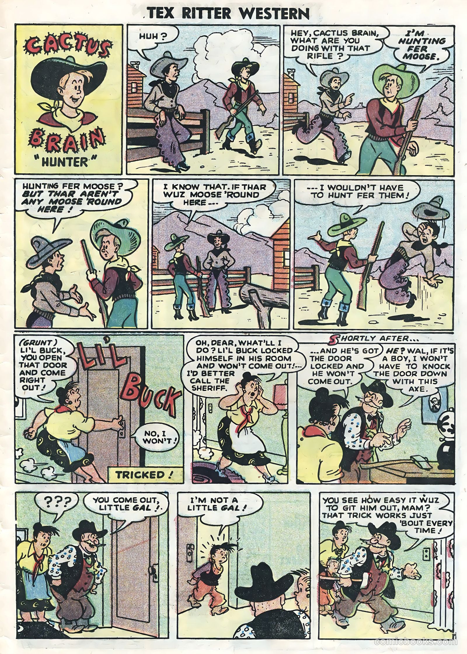 Tex Ritter Western #23 — page 33 of 36
