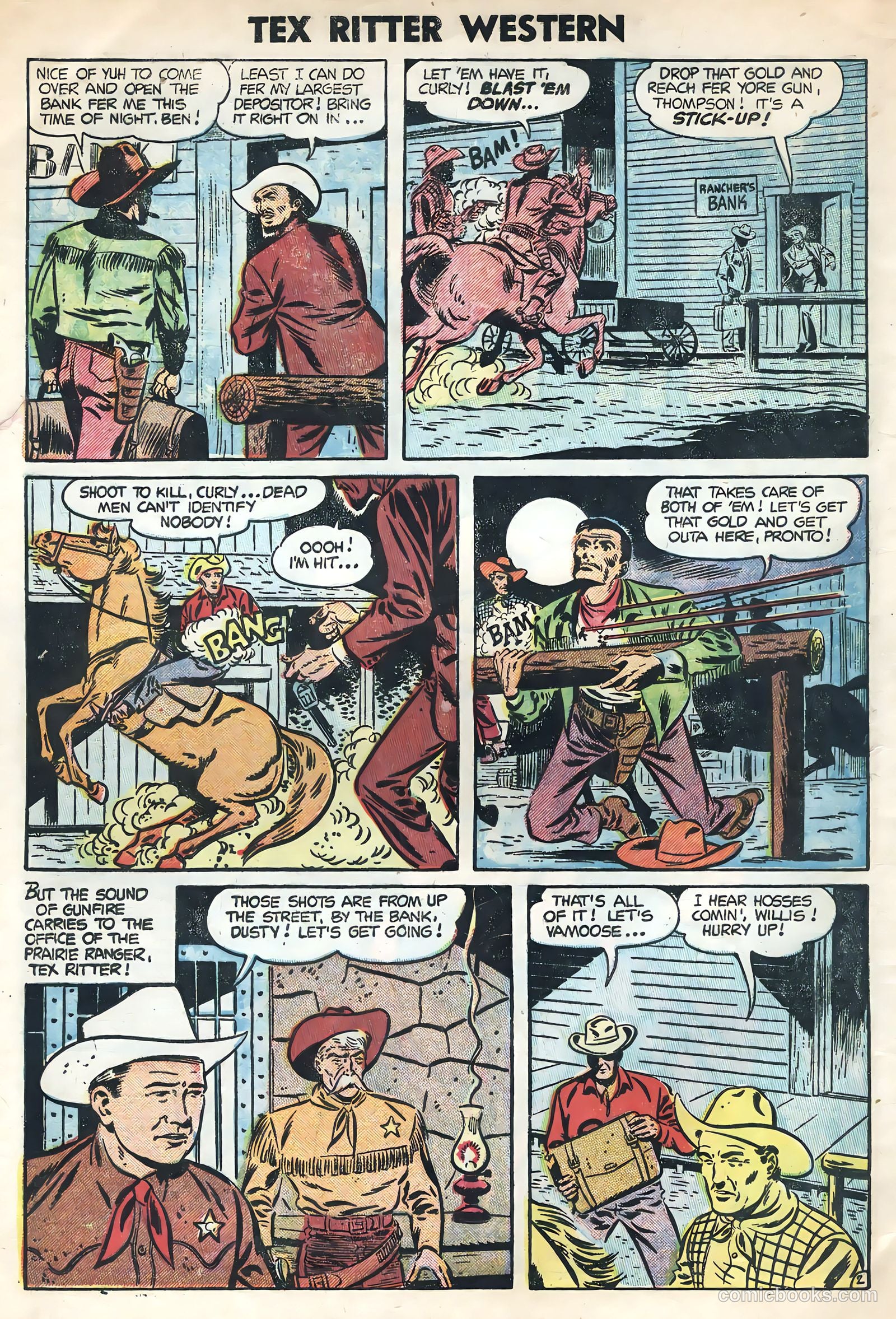 Tex Ritter Western #24 — page 4 of 36