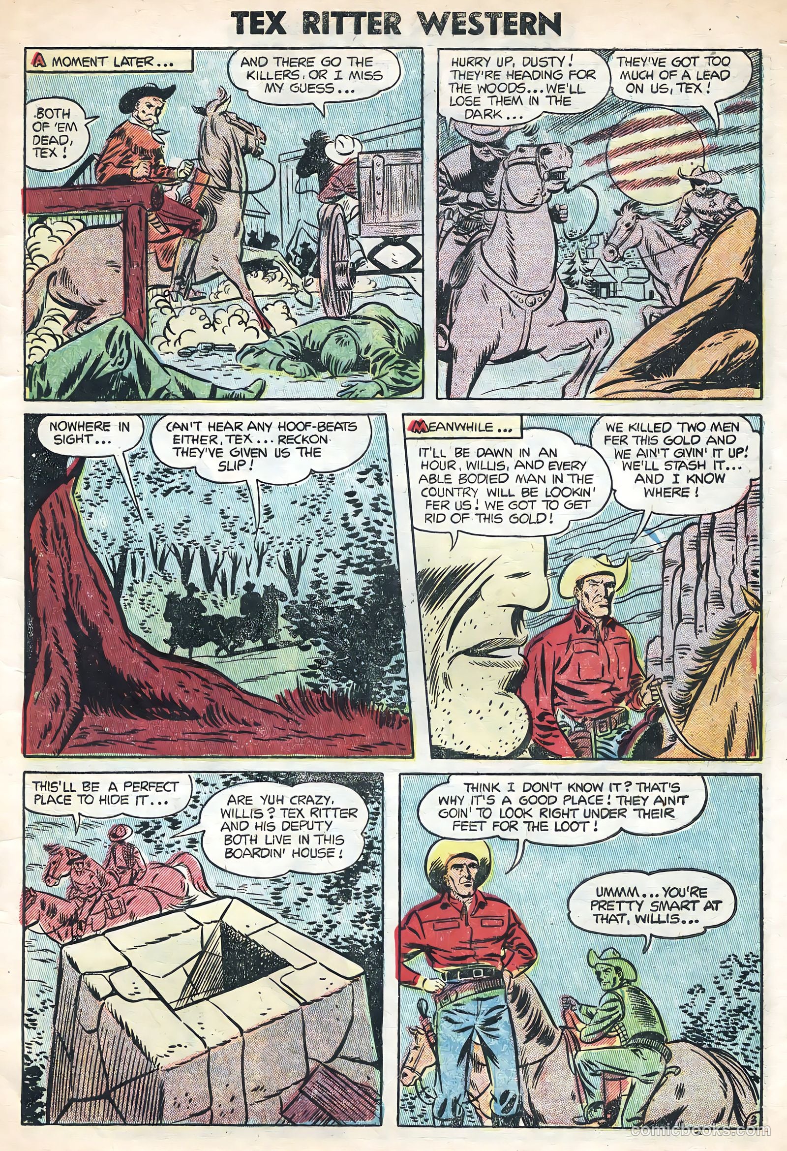 Tex Ritter Western #24 — page 5 of 36