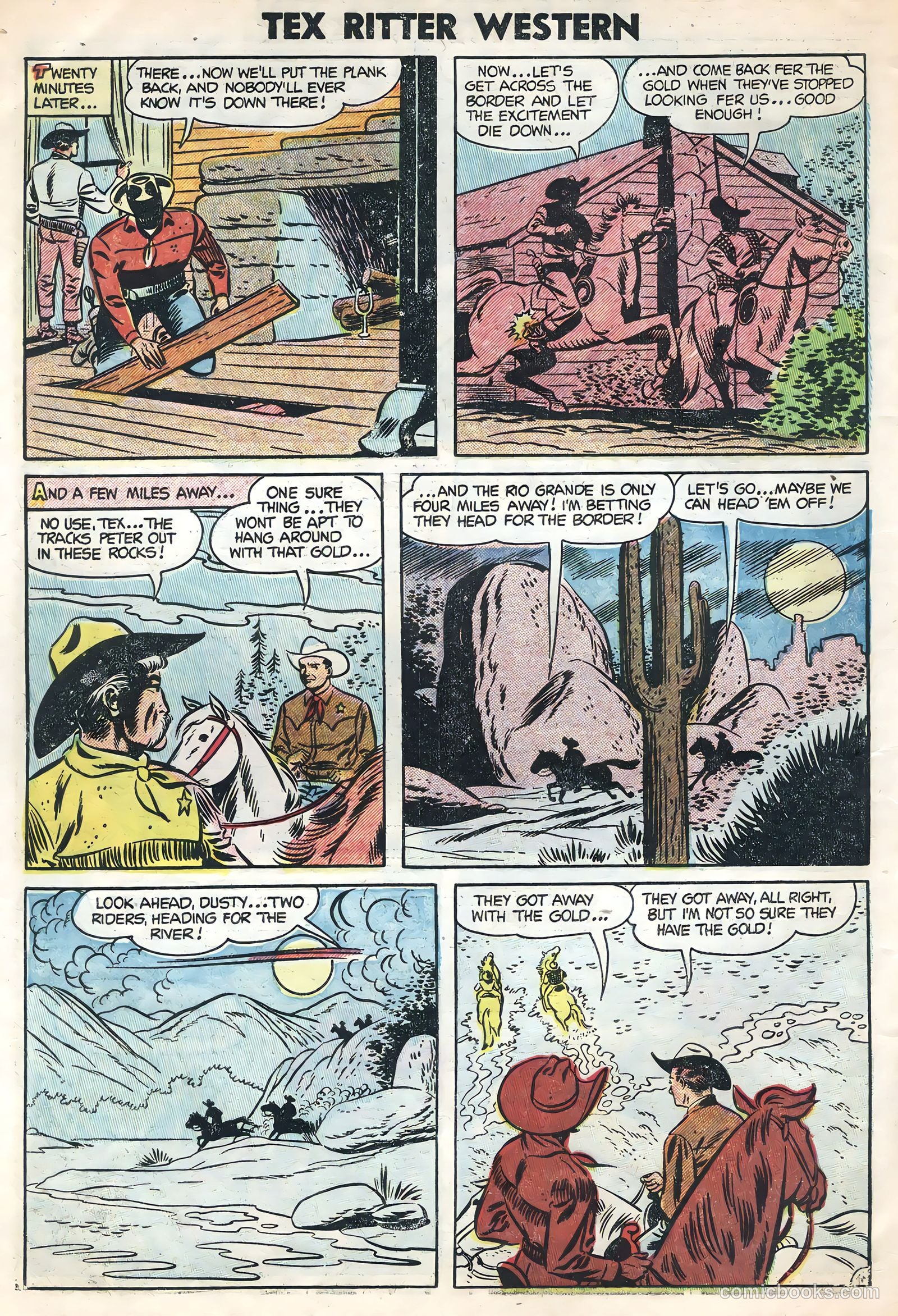 Tex Ritter Western #24 — page 6 of 36