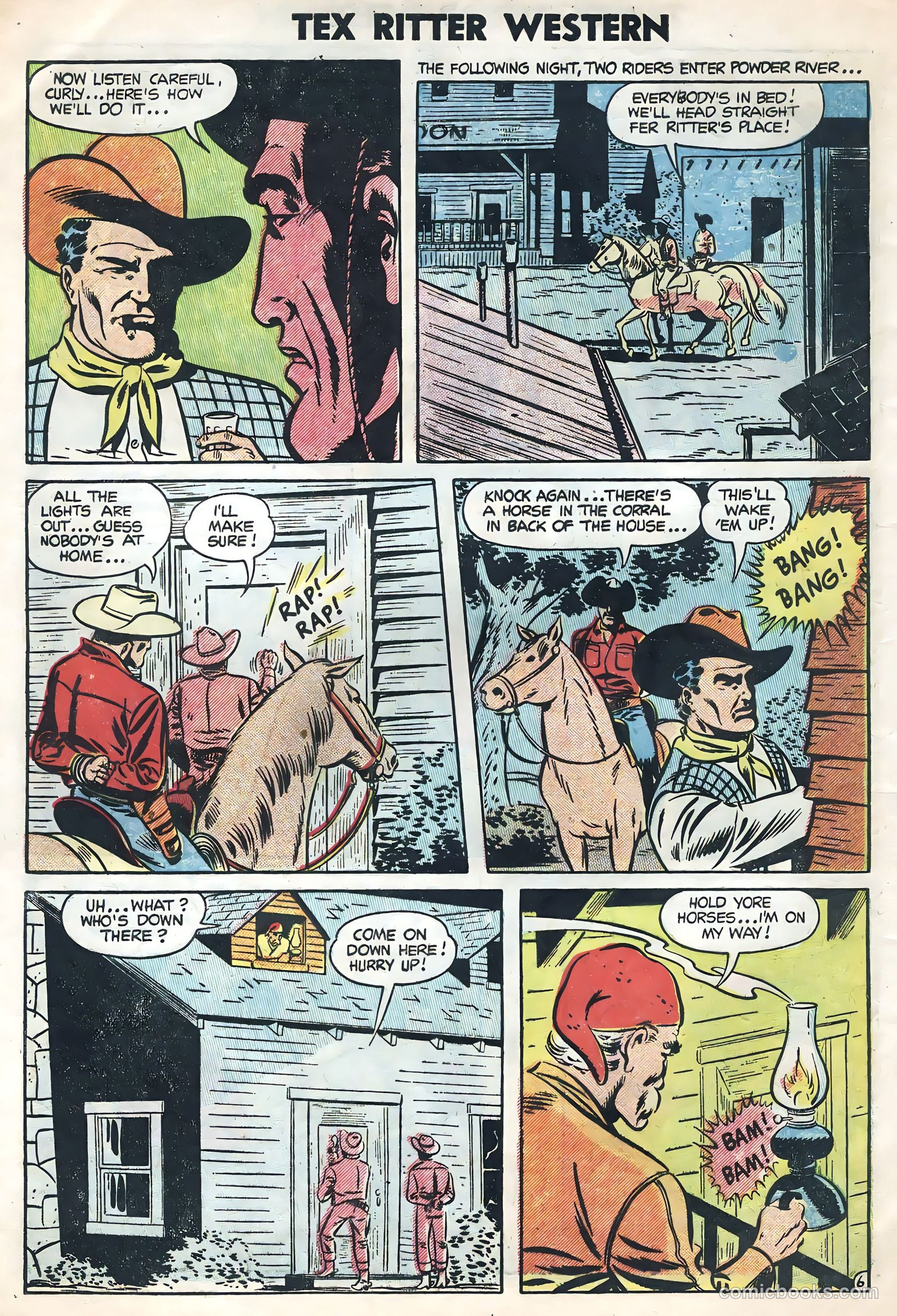Tex Ritter Western #24 — page 8 of 36