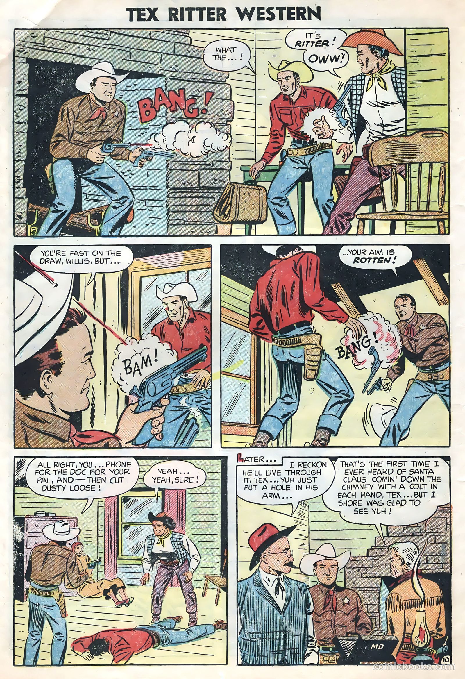 Tex Ritter Western #24 — page 12 of 36