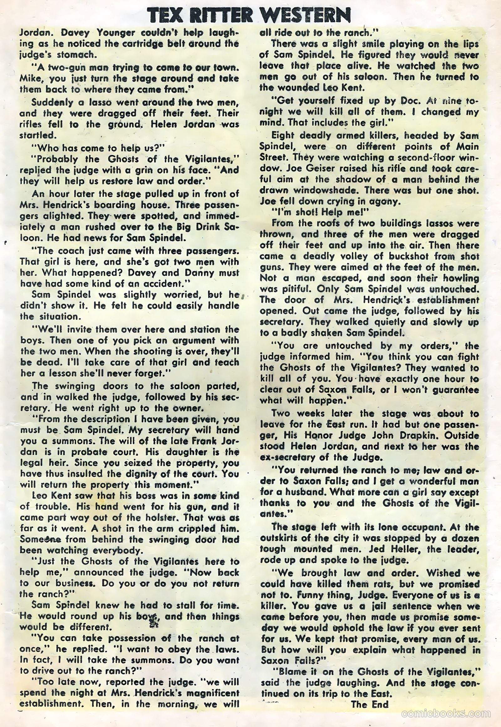 Tex Ritter Western #24 — page 17 of 36