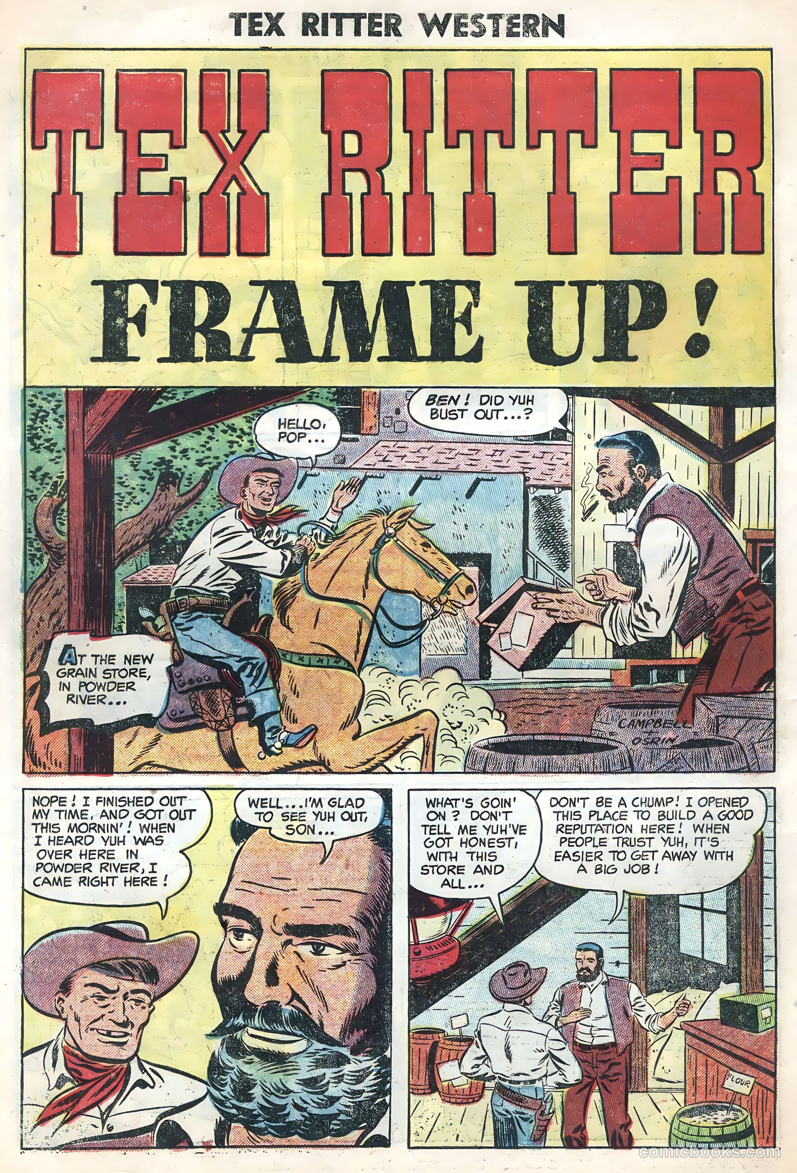 Tex Ritter Western #24 — page 22 of 36