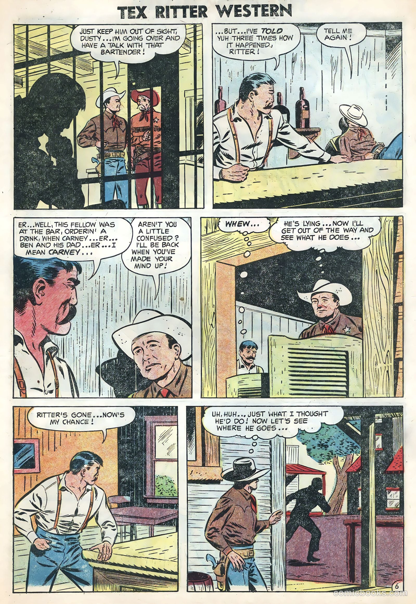 Tex Ritter Western #24 — page 27 of 36