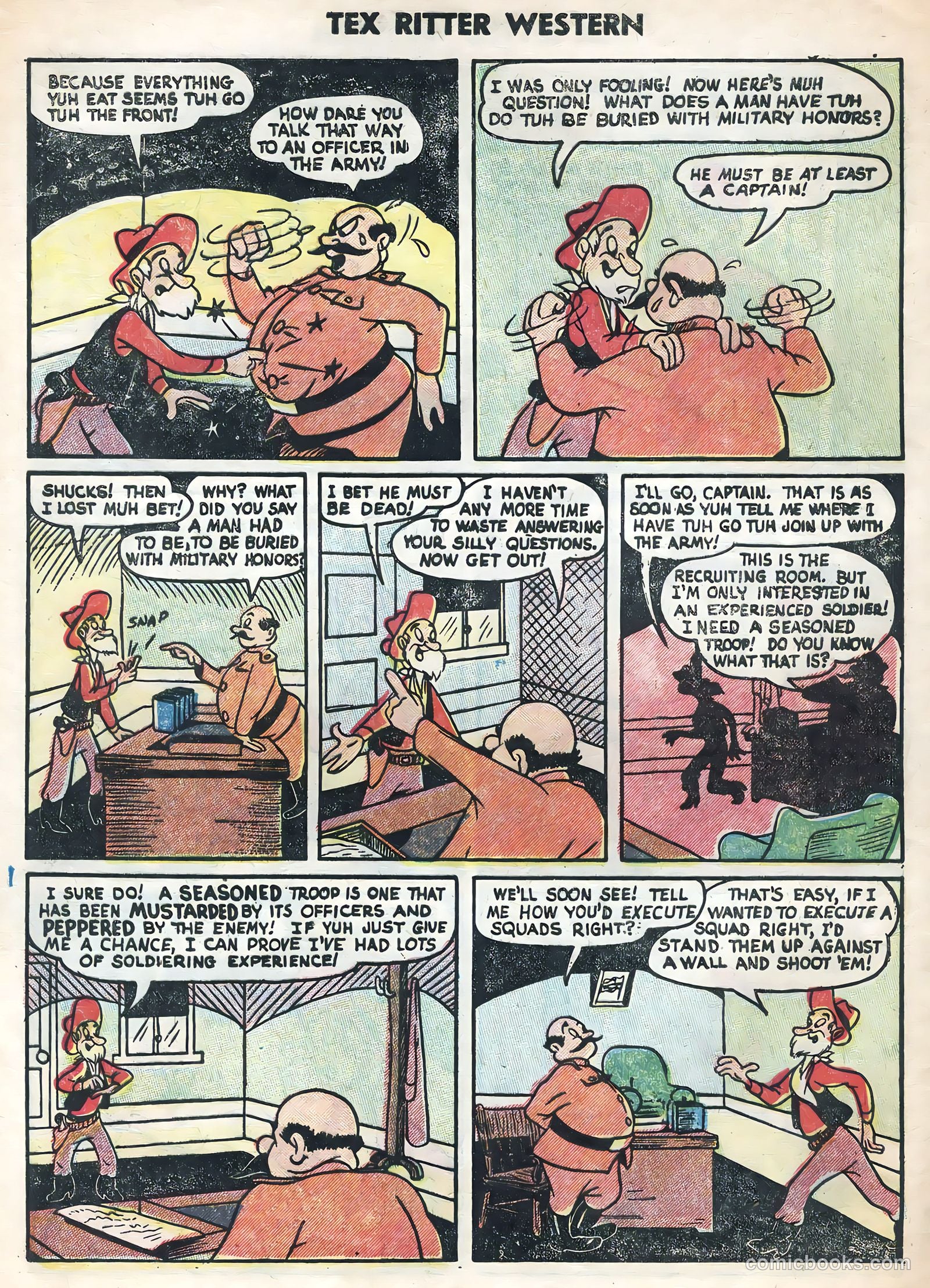 Tex Ritter Western #24 — page 32 of 36