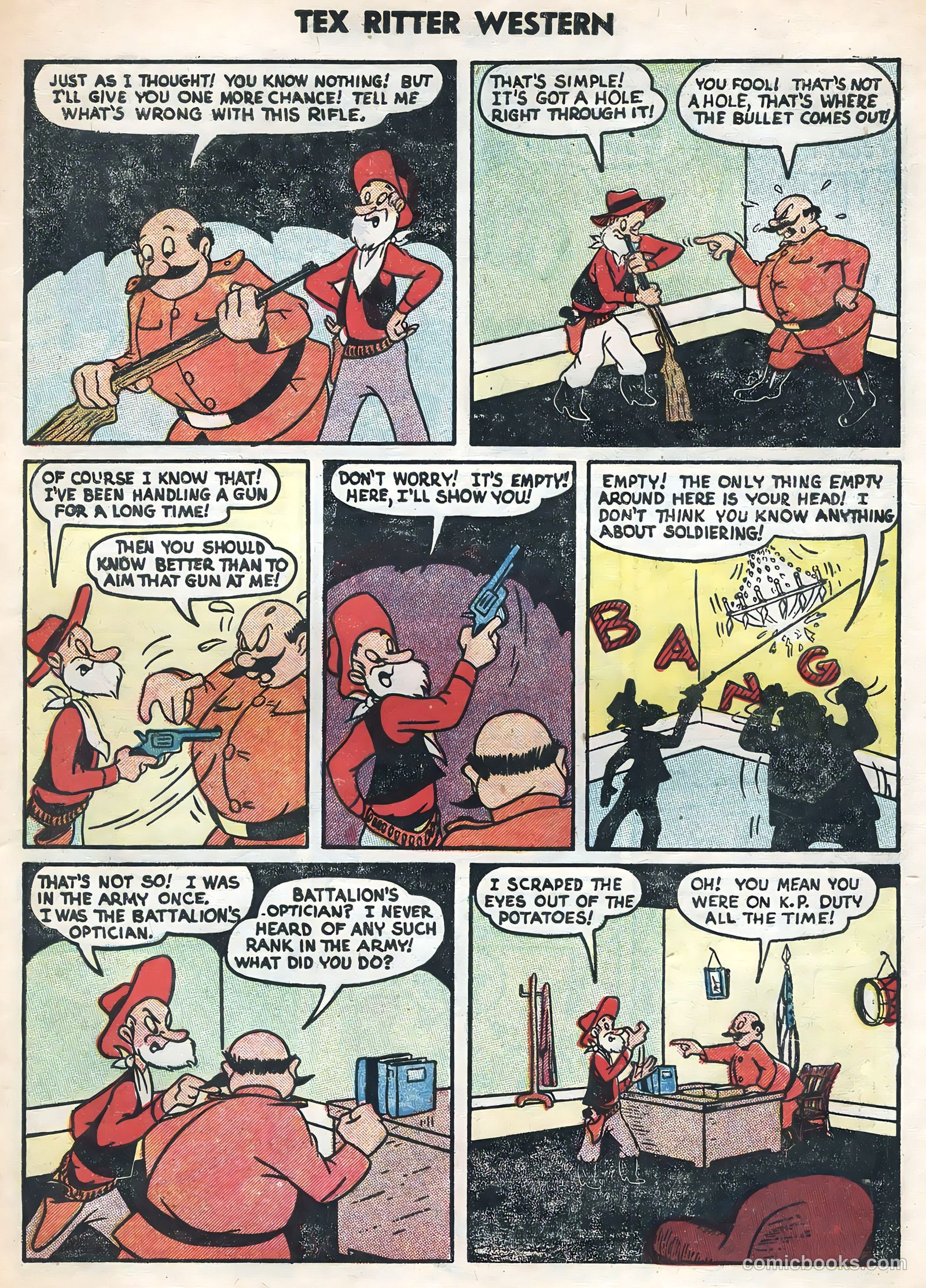 Tex Ritter Western #24 — page 33 of 36