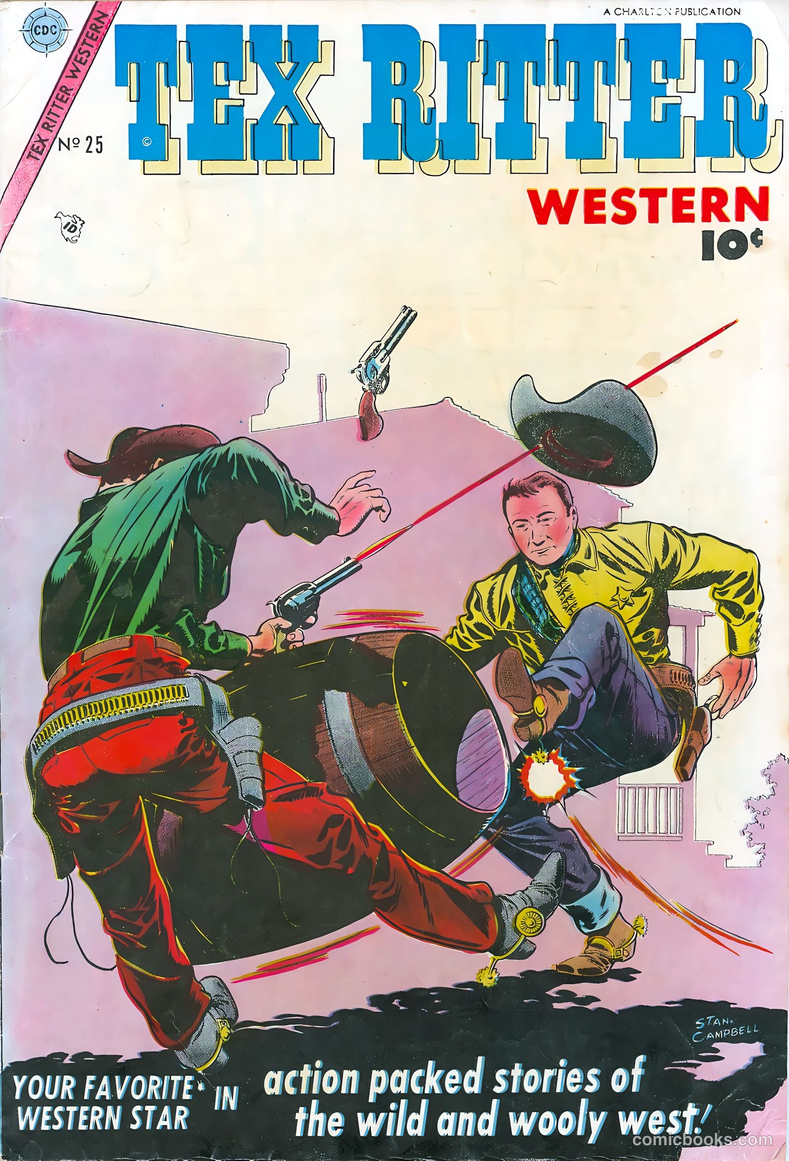 Tex Ritter Western #25 — page 1 of 36