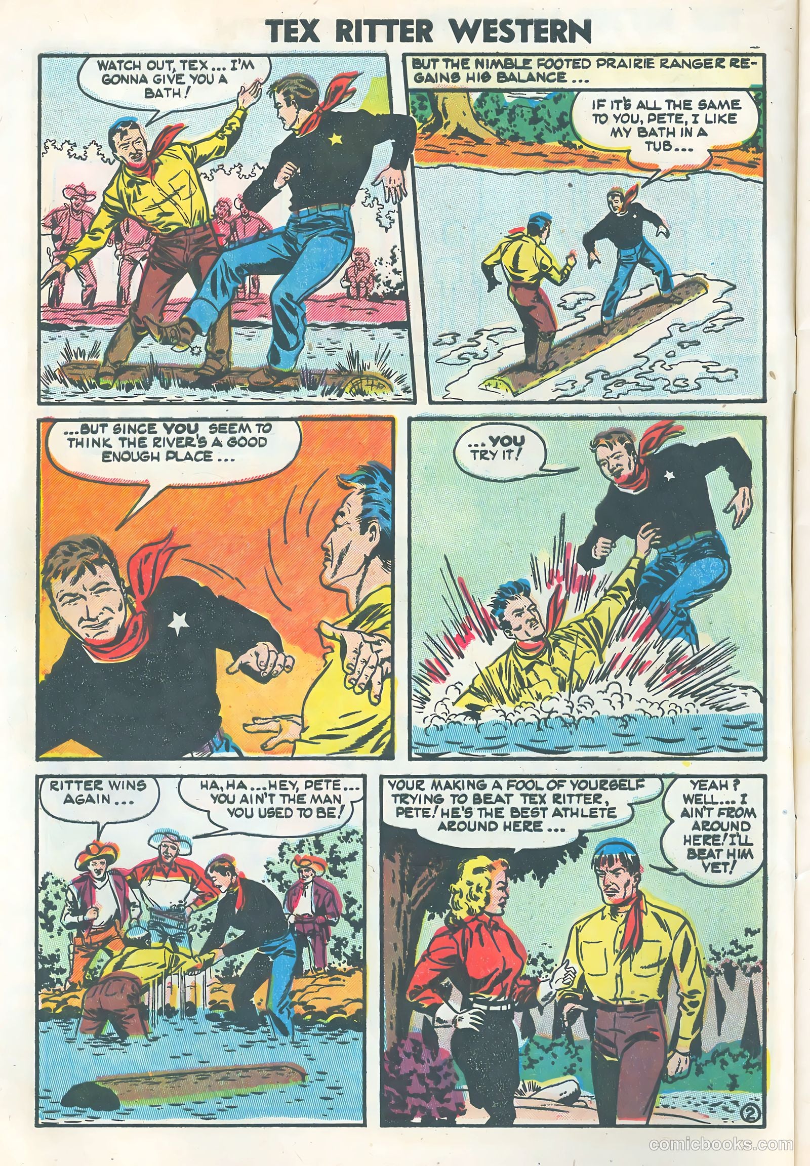 Tex Ritter Western #25 — page 4 of 36