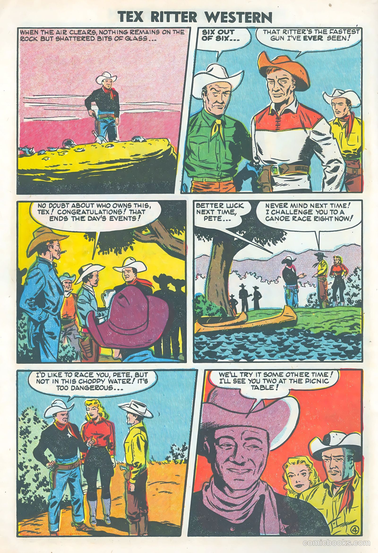 Tex Ritter Western #25 — page 6 of 36