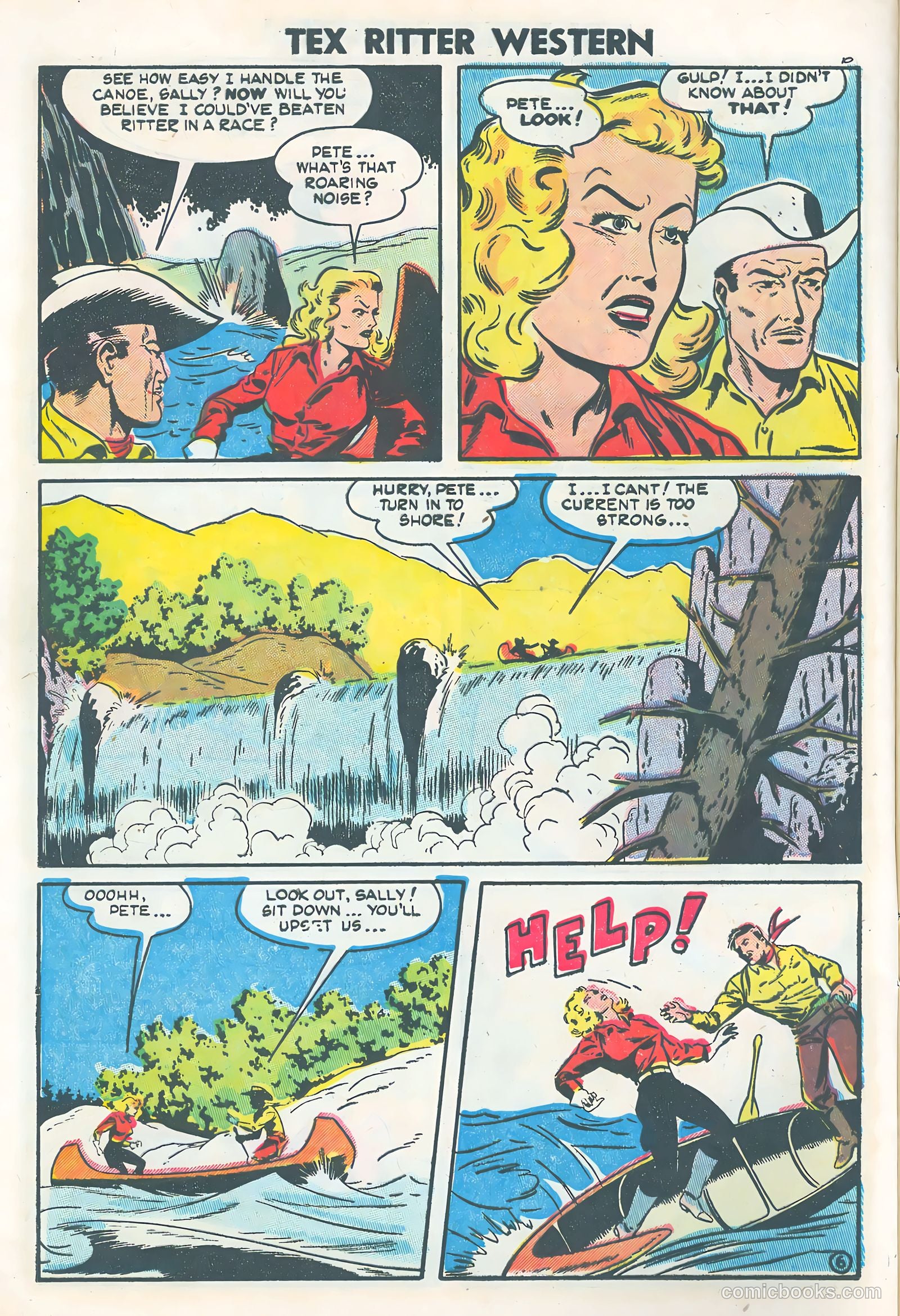 Tex Ritter Western #25 — page 8 of 36