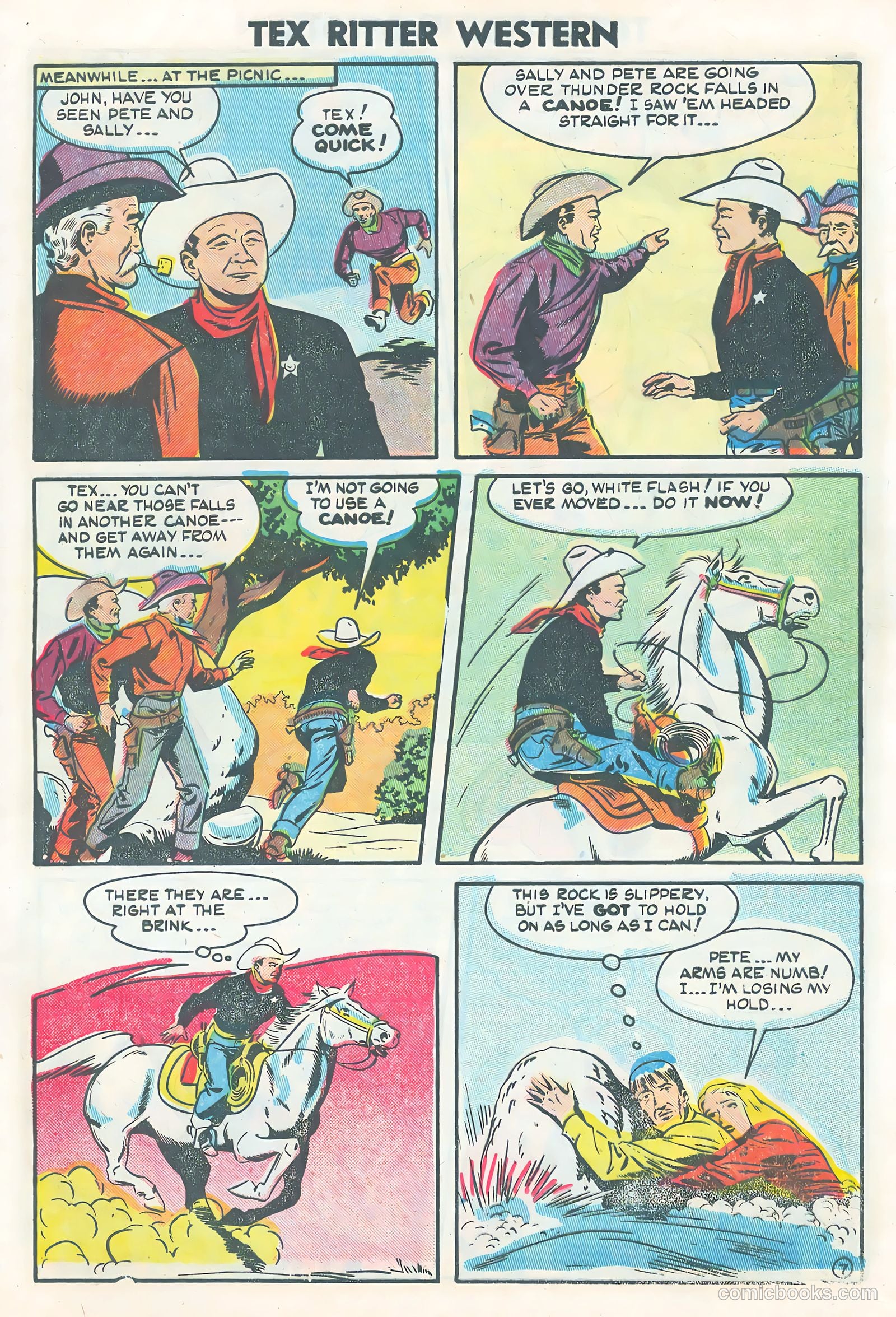 Tex Ritter Western #25 — page 9 of 36