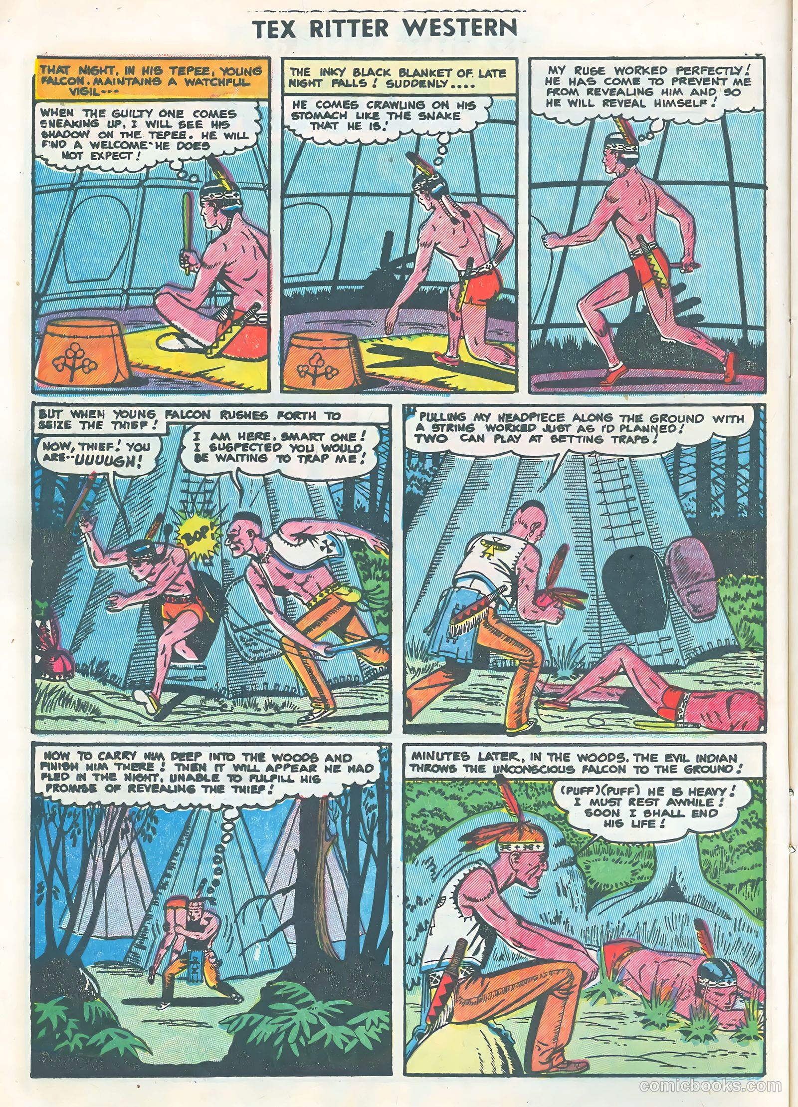 Tex Ritter Western #25 — page 12 of 36