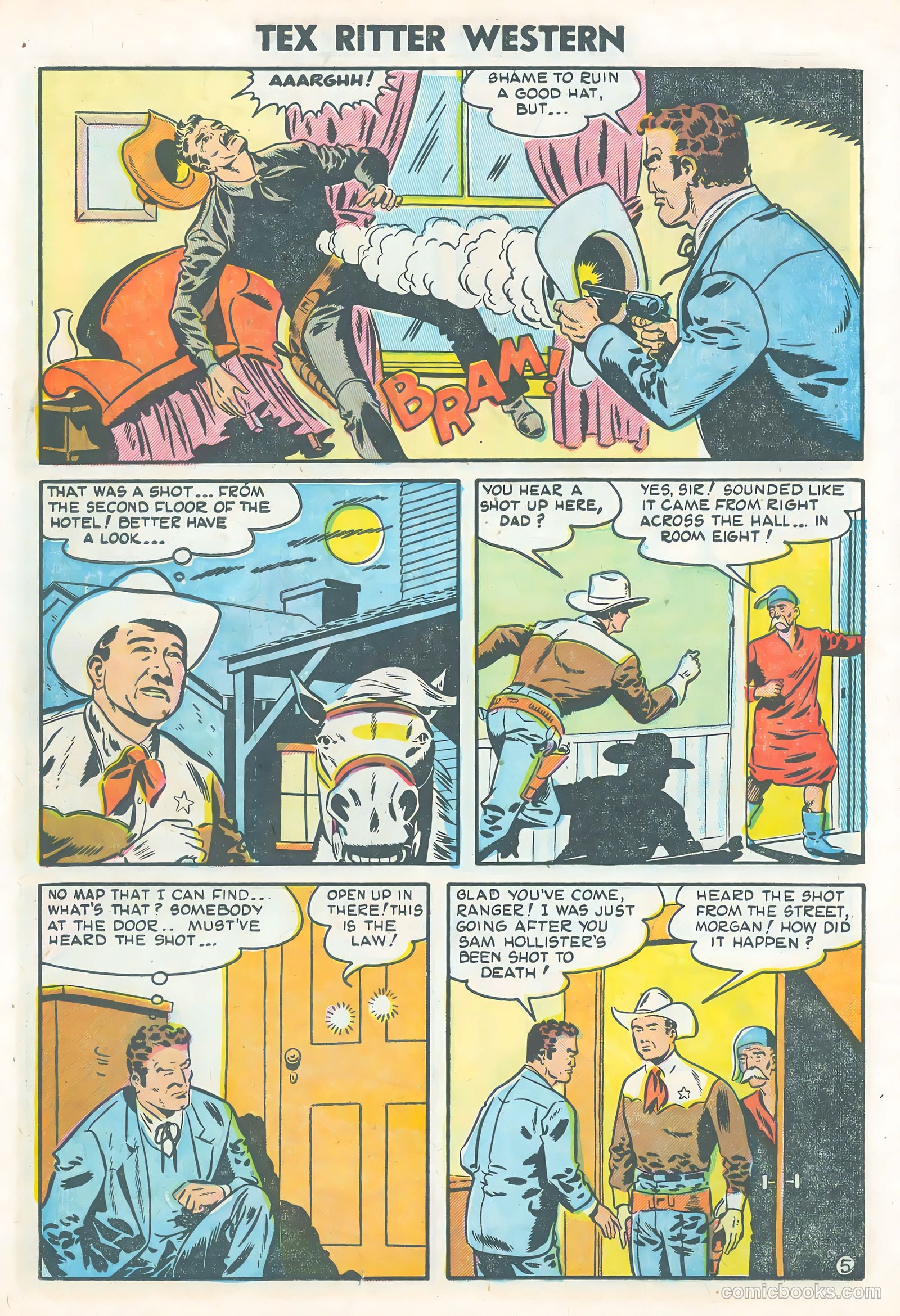 Tex Ritter Western #25 — page 22 of 36