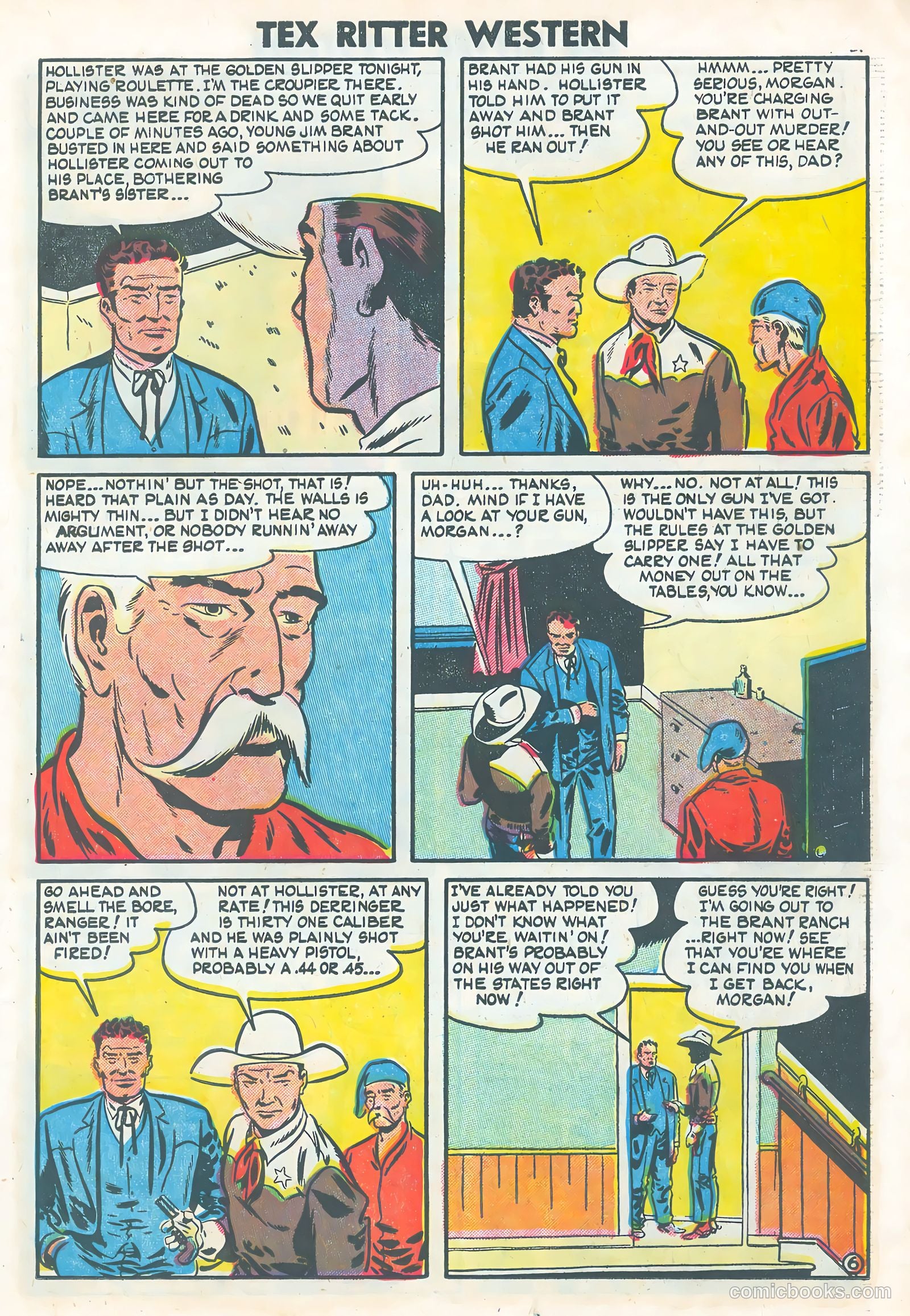 Tex Ritter Western #25 — page 23 of 36