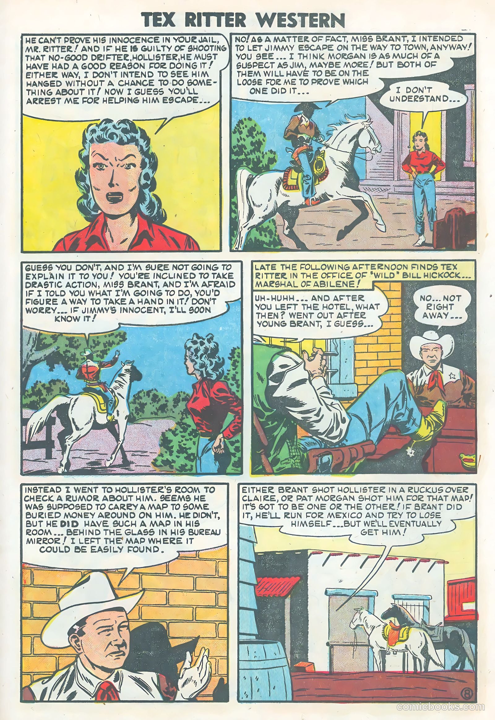 Tex Ritter Western #25 — page 25 of 36