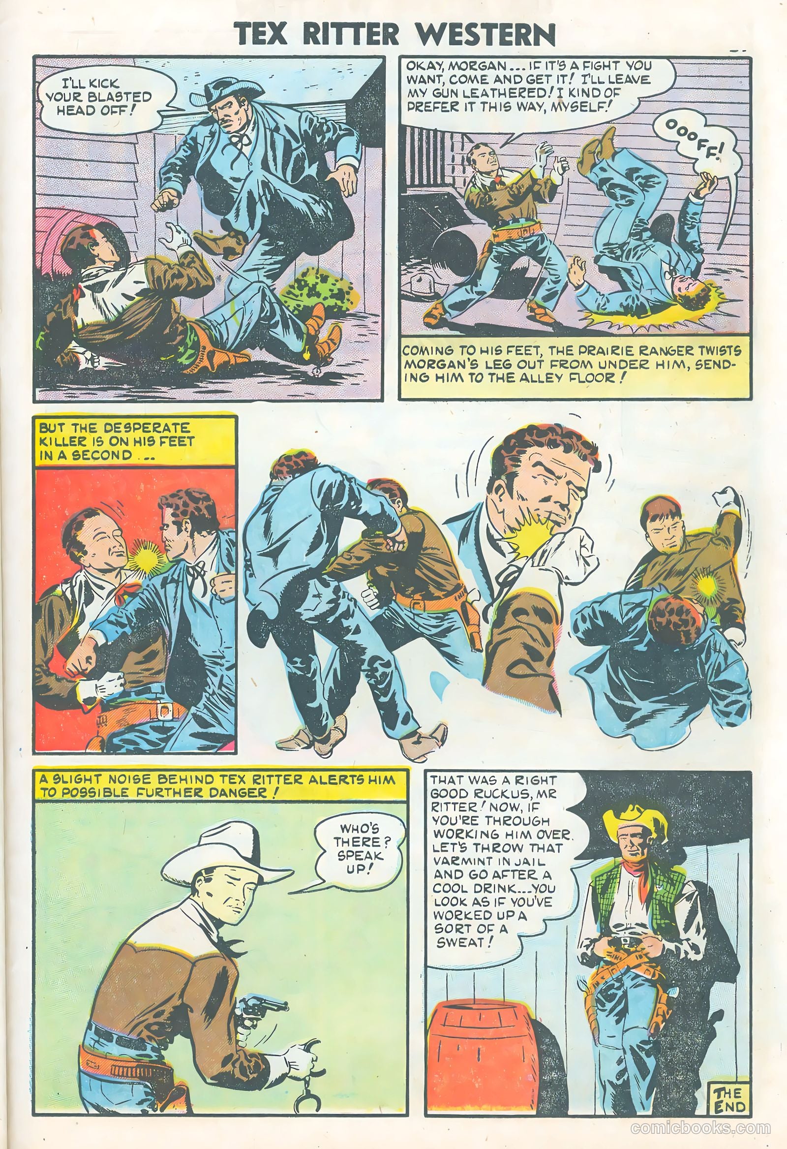 Tex Ritter Western #25 — page 27 of 36