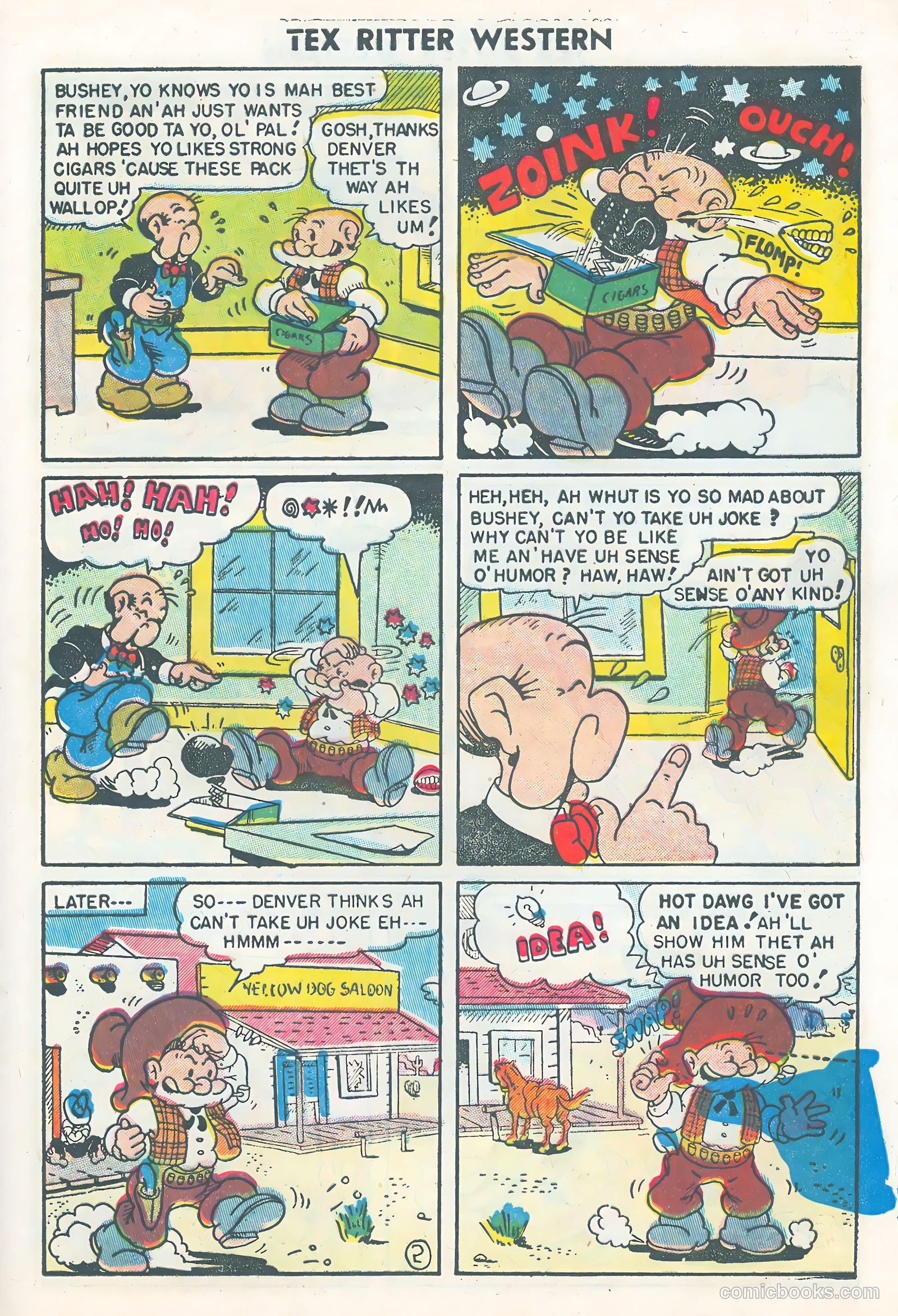 Tex Ritter Western #25 — page 29 of 36