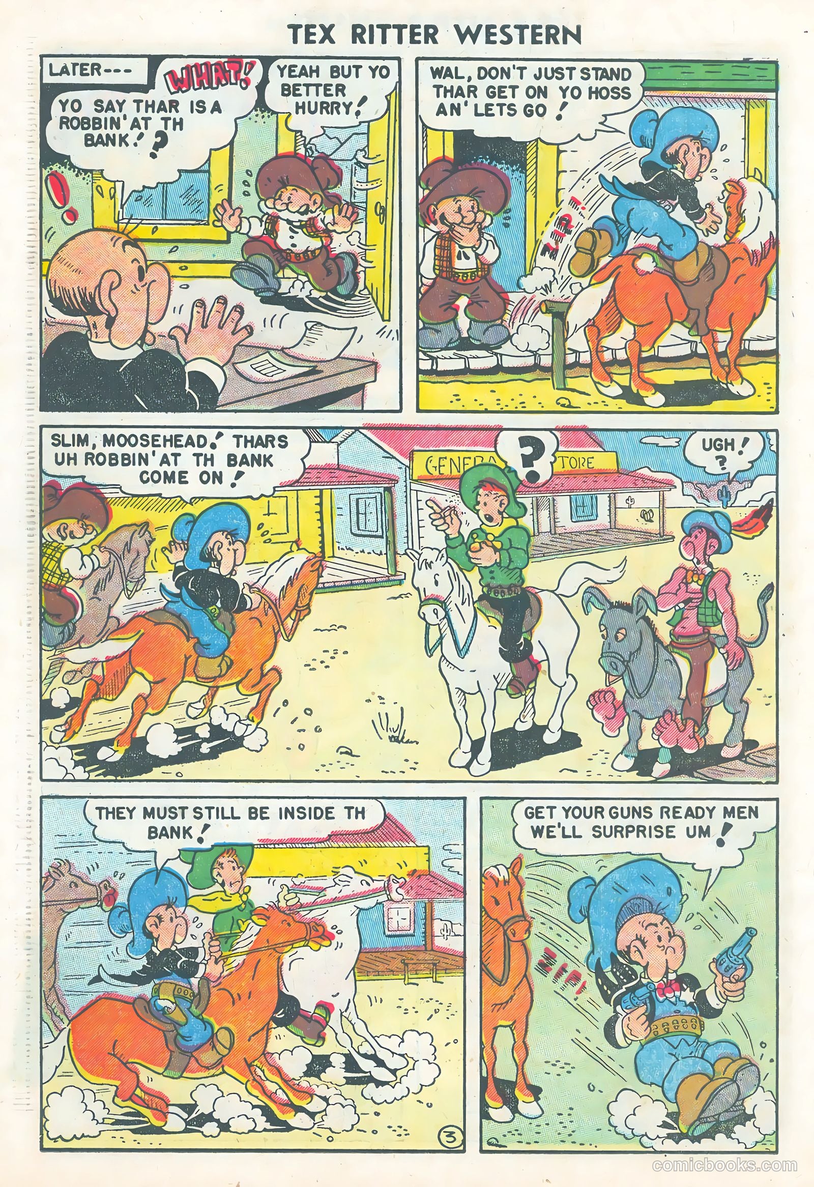 Tex Ritter Western #25 — page 30 of 36