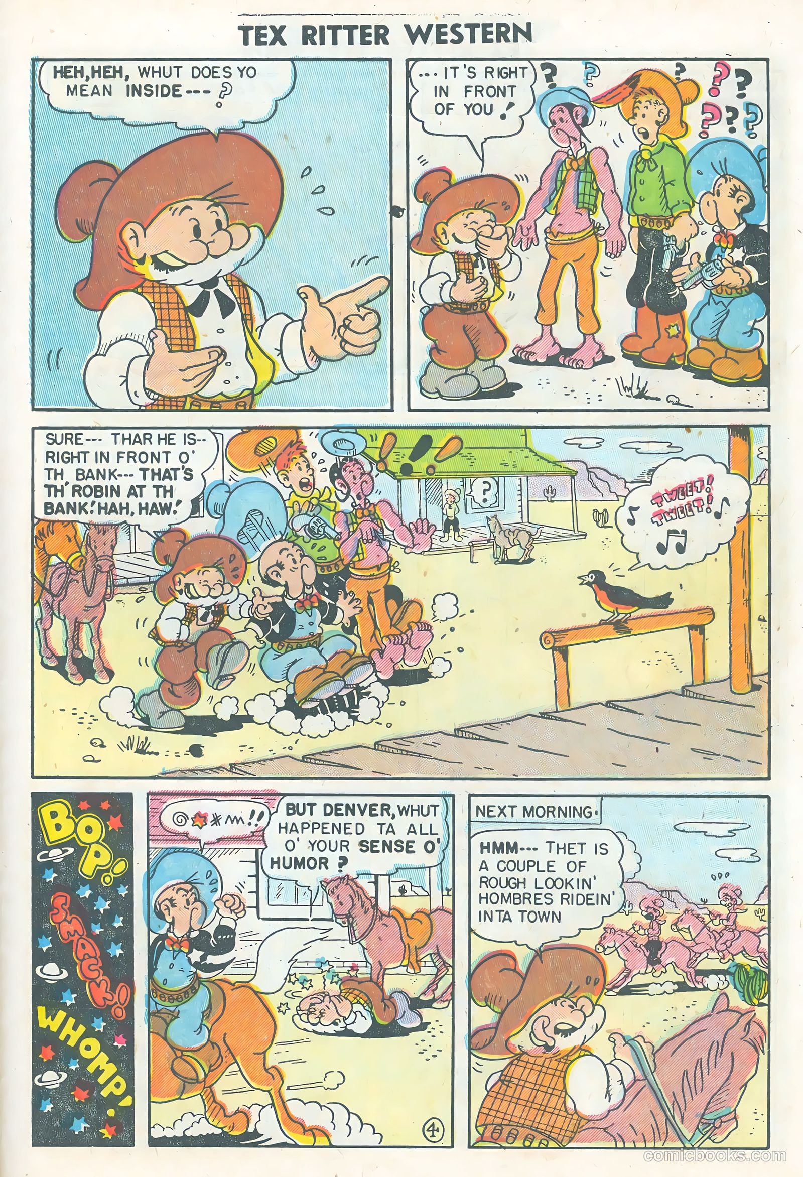 Tex Ritter Western #25 — page 31 of 36