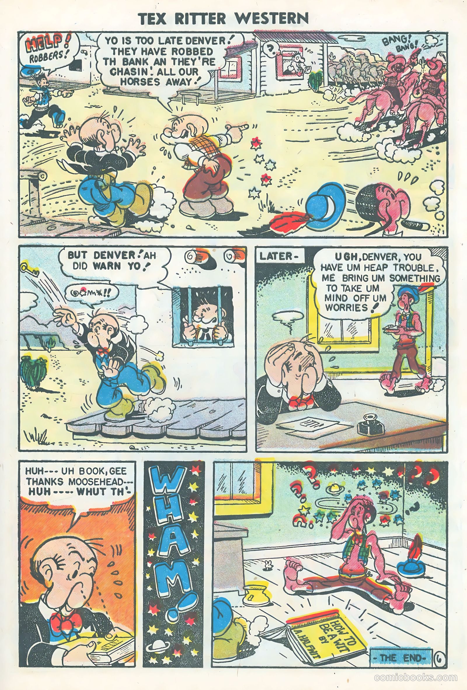 Tex Ritter Western #25 — page 33 of 36
