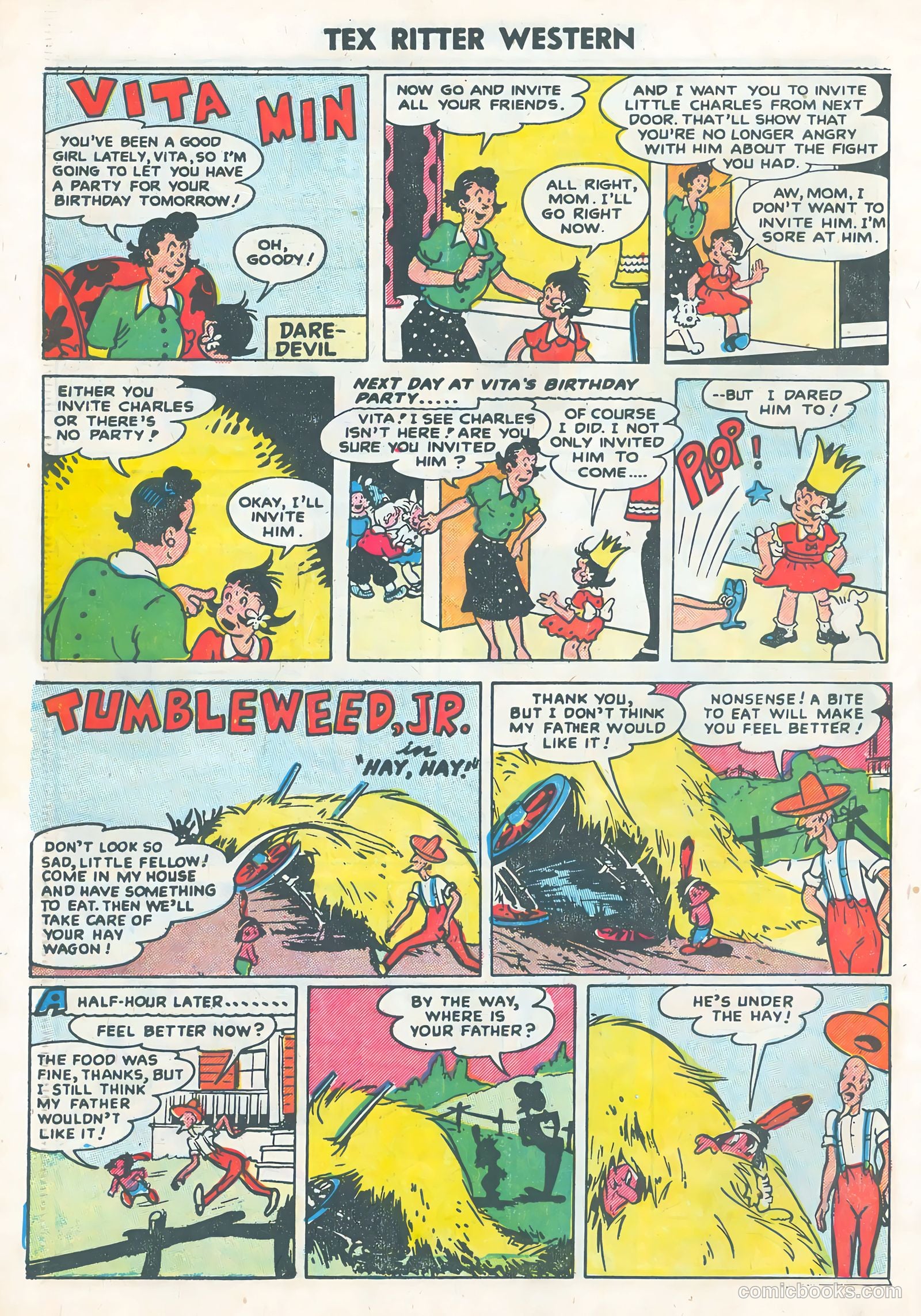 Tex Ritter Western #25 — page 34 of 36