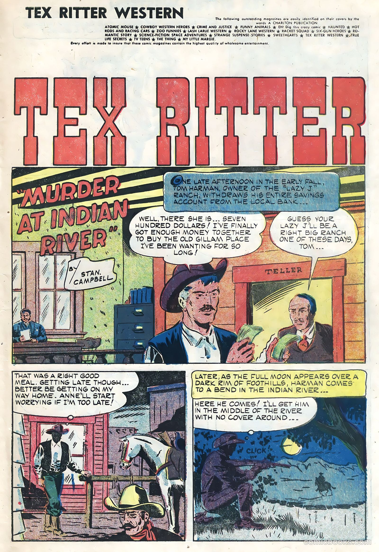 Tex Ritter Western #26 — page 3 of 36