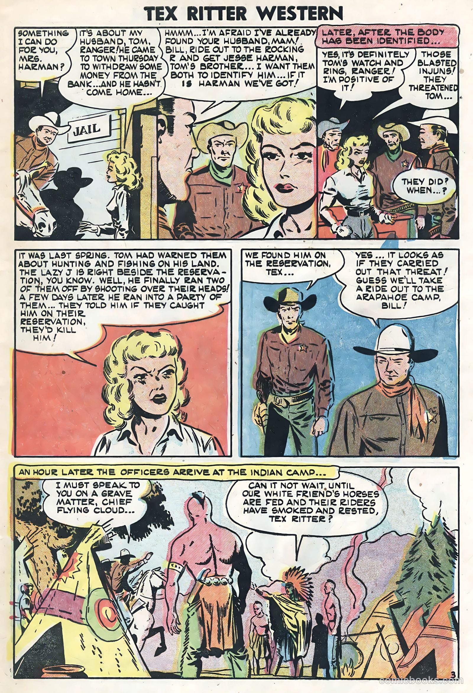 Tex Ritter Western #26 — page 5 of 36