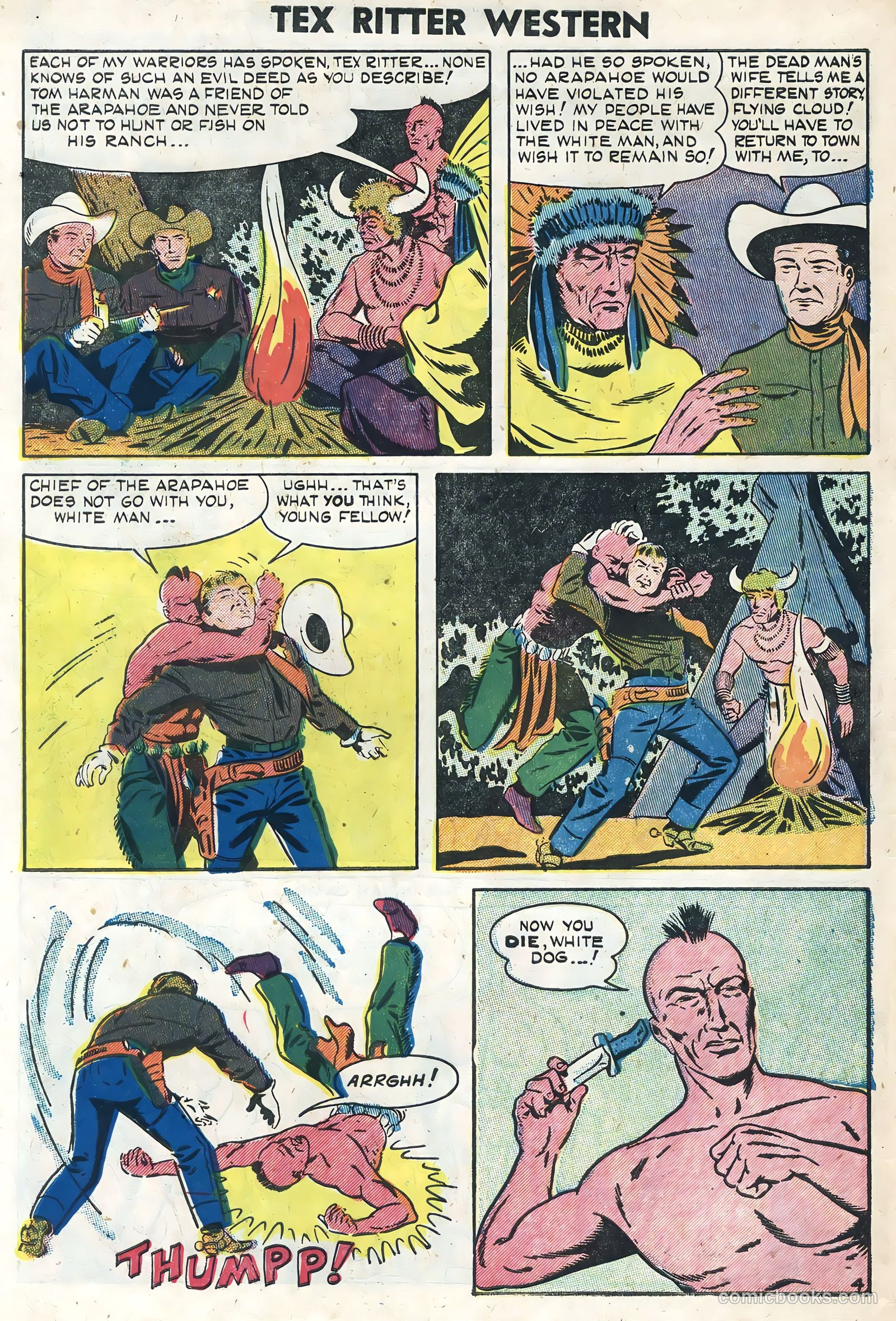 Tex Ritter Western #26 — page 6 of 36