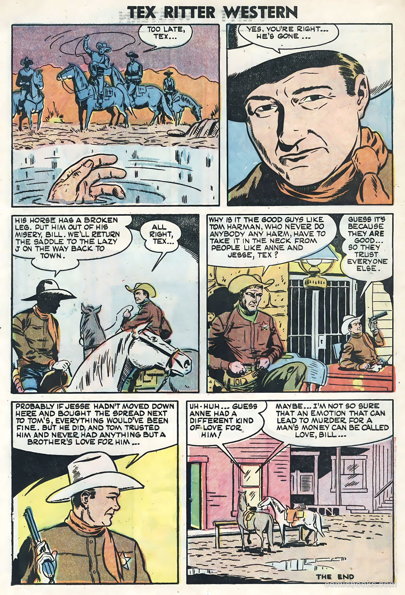Tex Ritter Western #26 — page 12 of 36