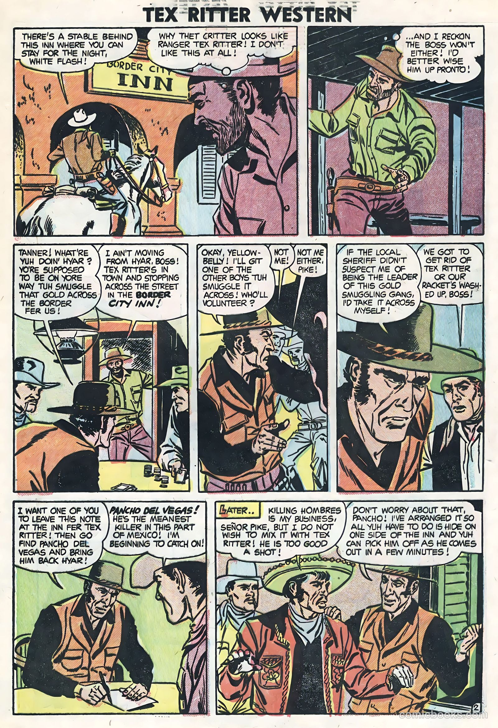 Tex Ritter Western #26 — page 17 of 36