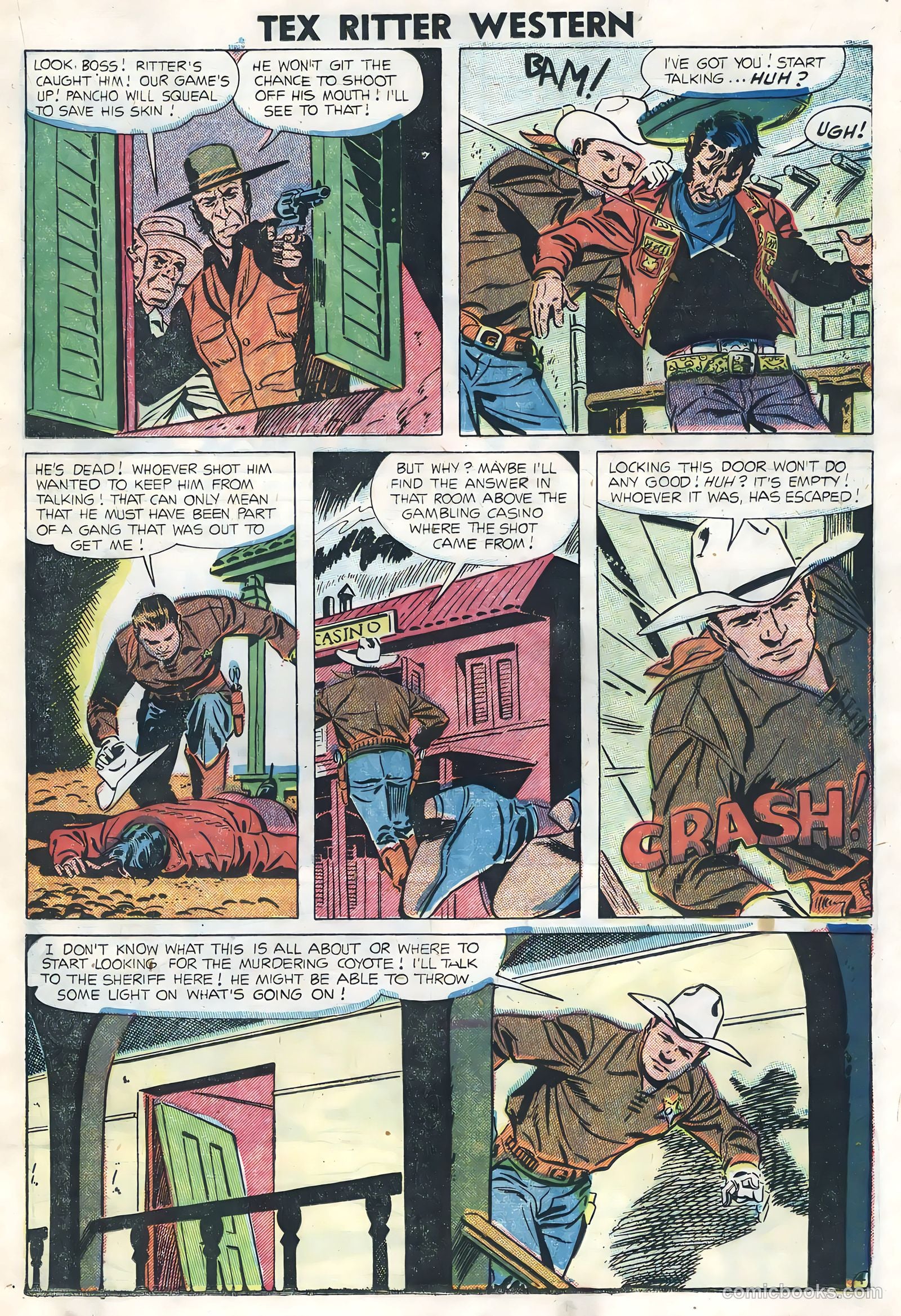 Tex Ritter Western #26 — page 19 of 36