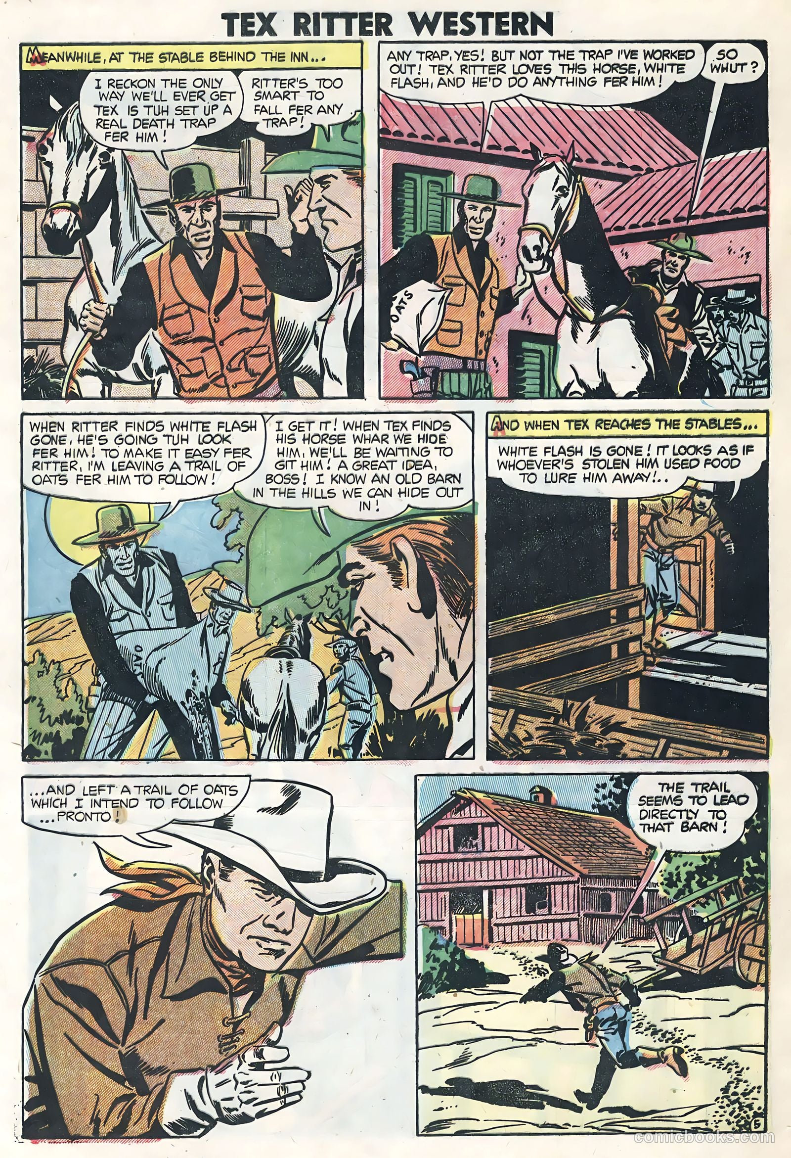 Tex Ritter Western #26 — page 20 of 36