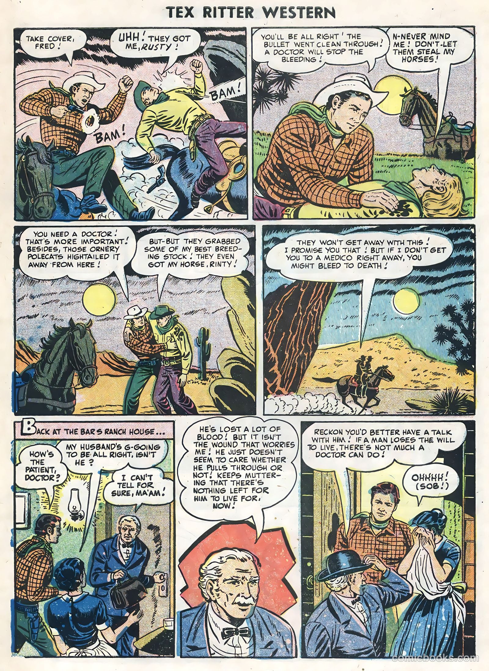 Tex Ritter Western #26 — page 27 of 36