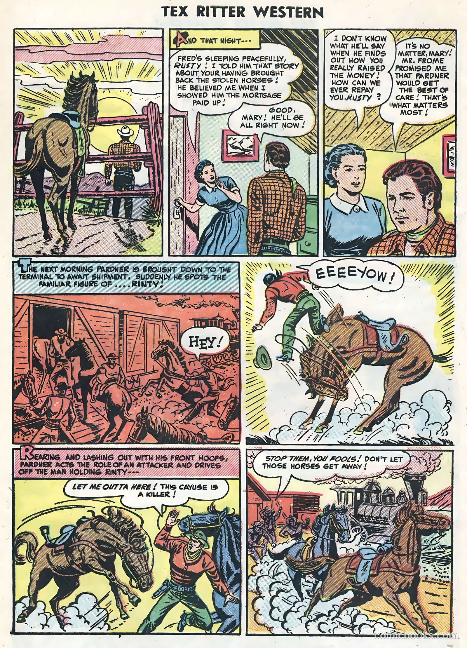 Tex Ritter Western #26 — page 29 of 36