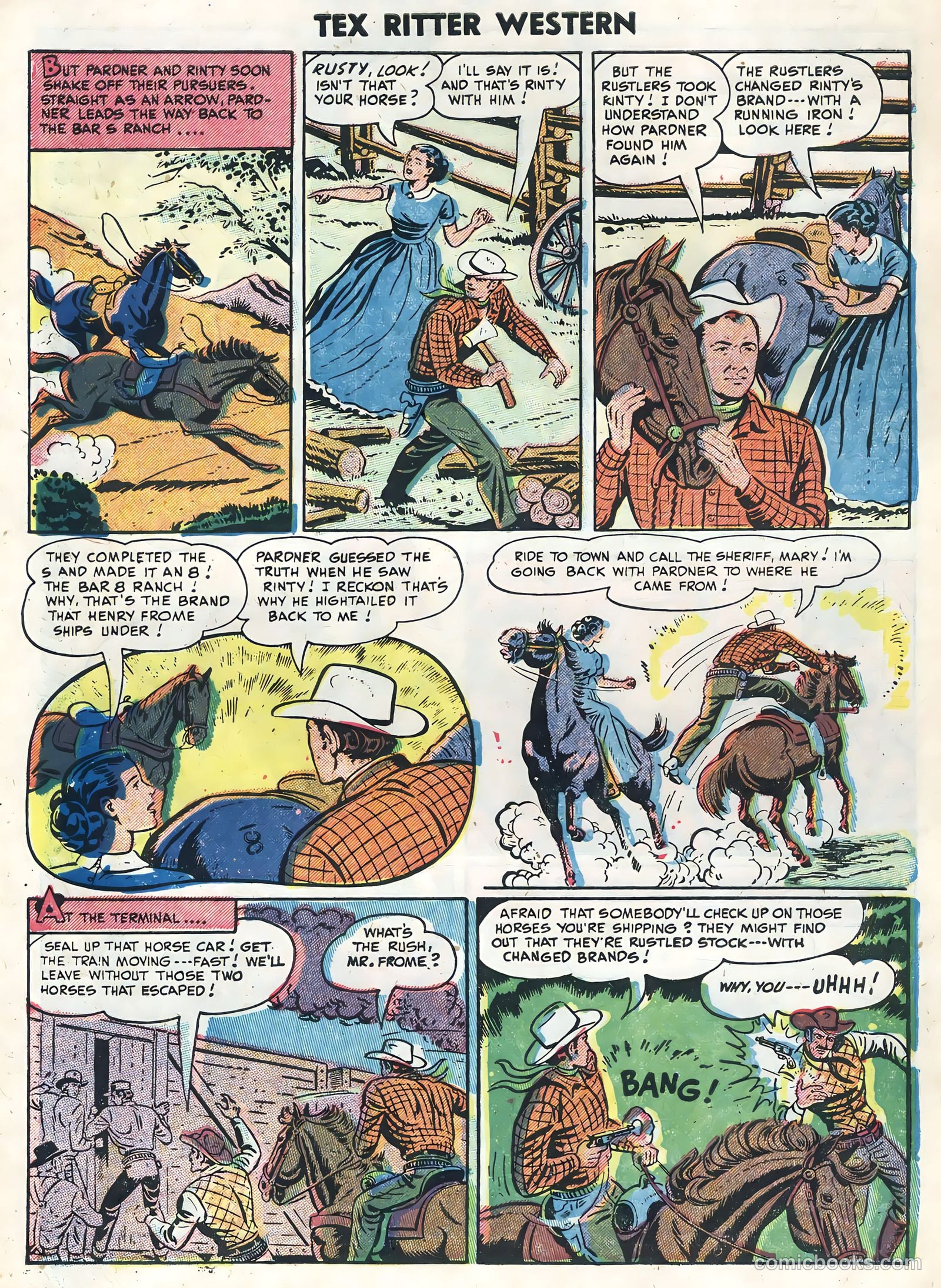 Tex Ritter Western #26 — page 30 of 36