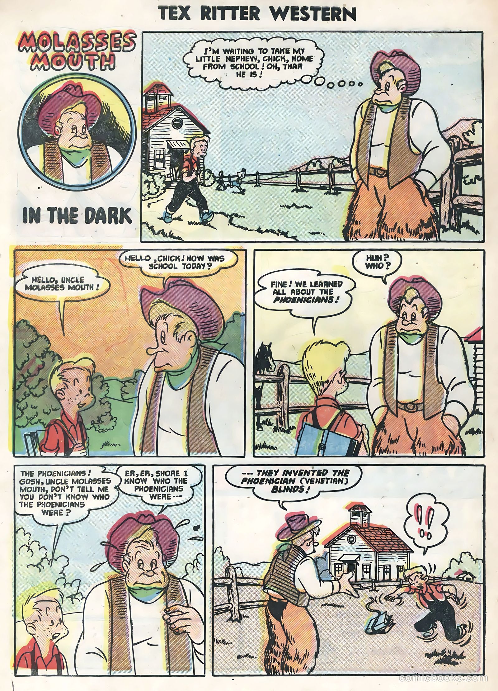 Tex Ritter Western #26 — page 32 of 36