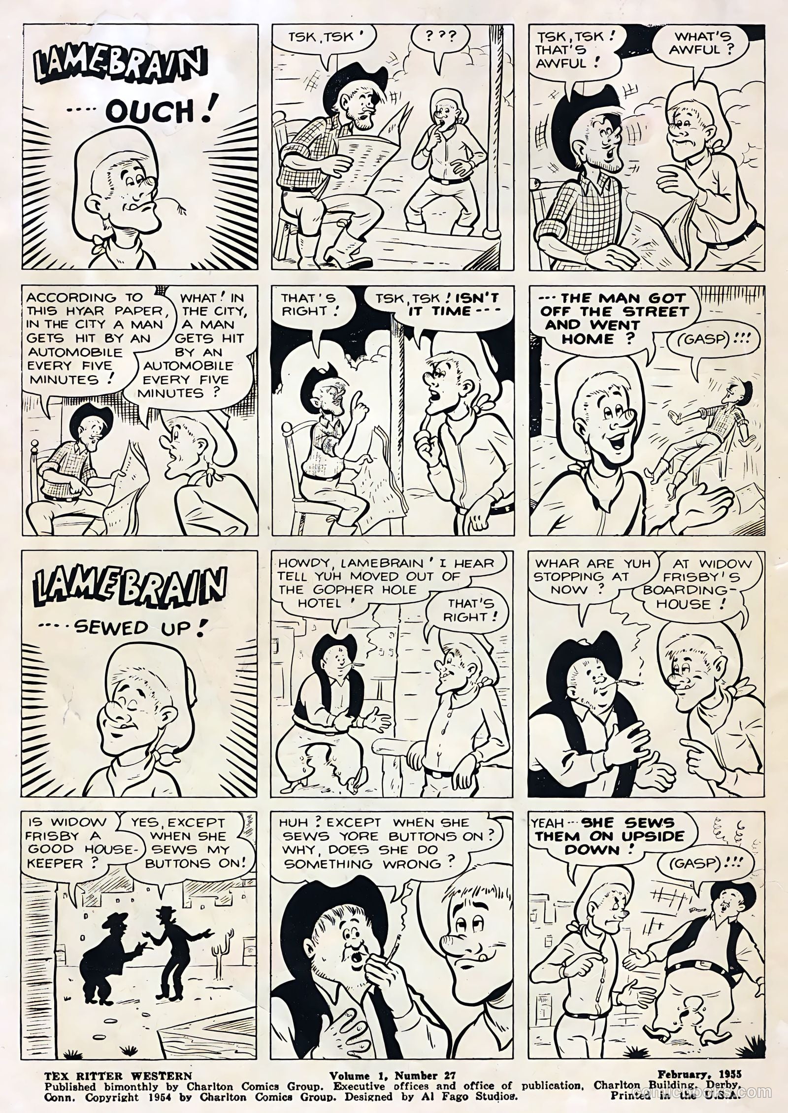 Tex Ritter Western #27 — page 2 of 36