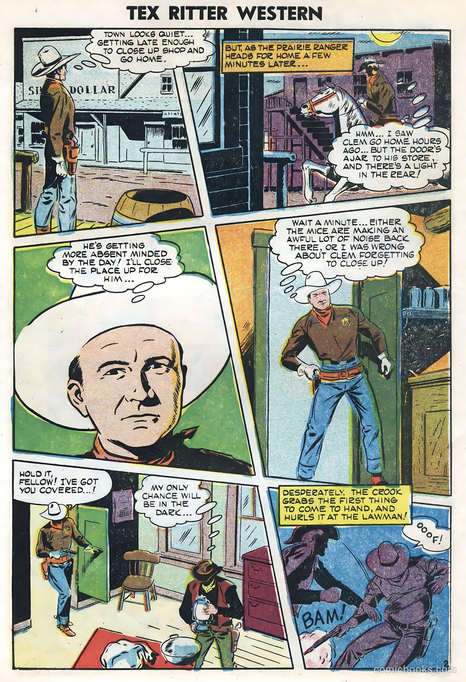 Tex Ritter Western #27 — page 4 of 36