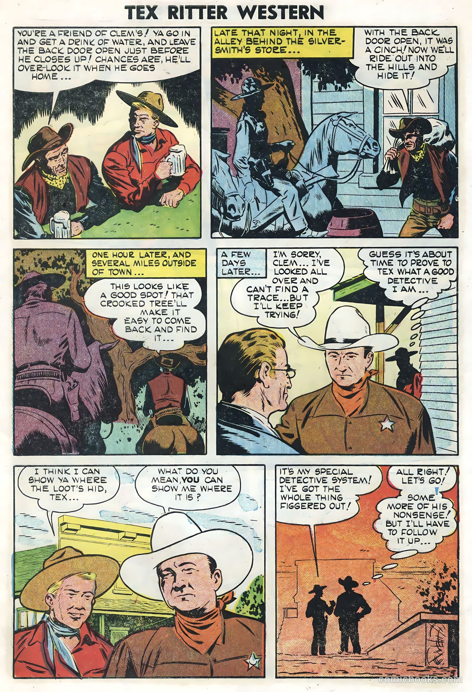 Tex Ritter Western #27 — page 7 of 36